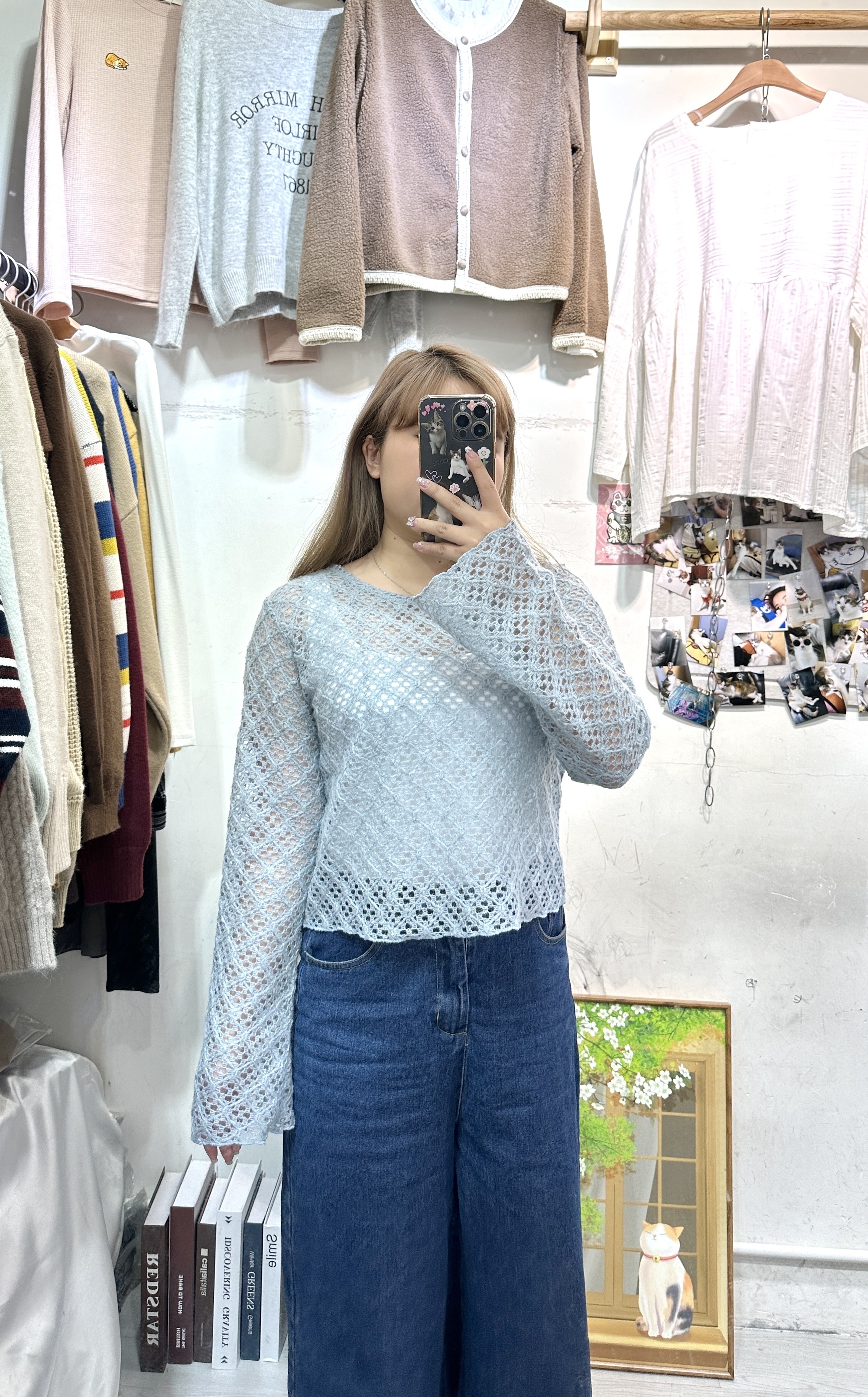 必入！菱格洞洞Top