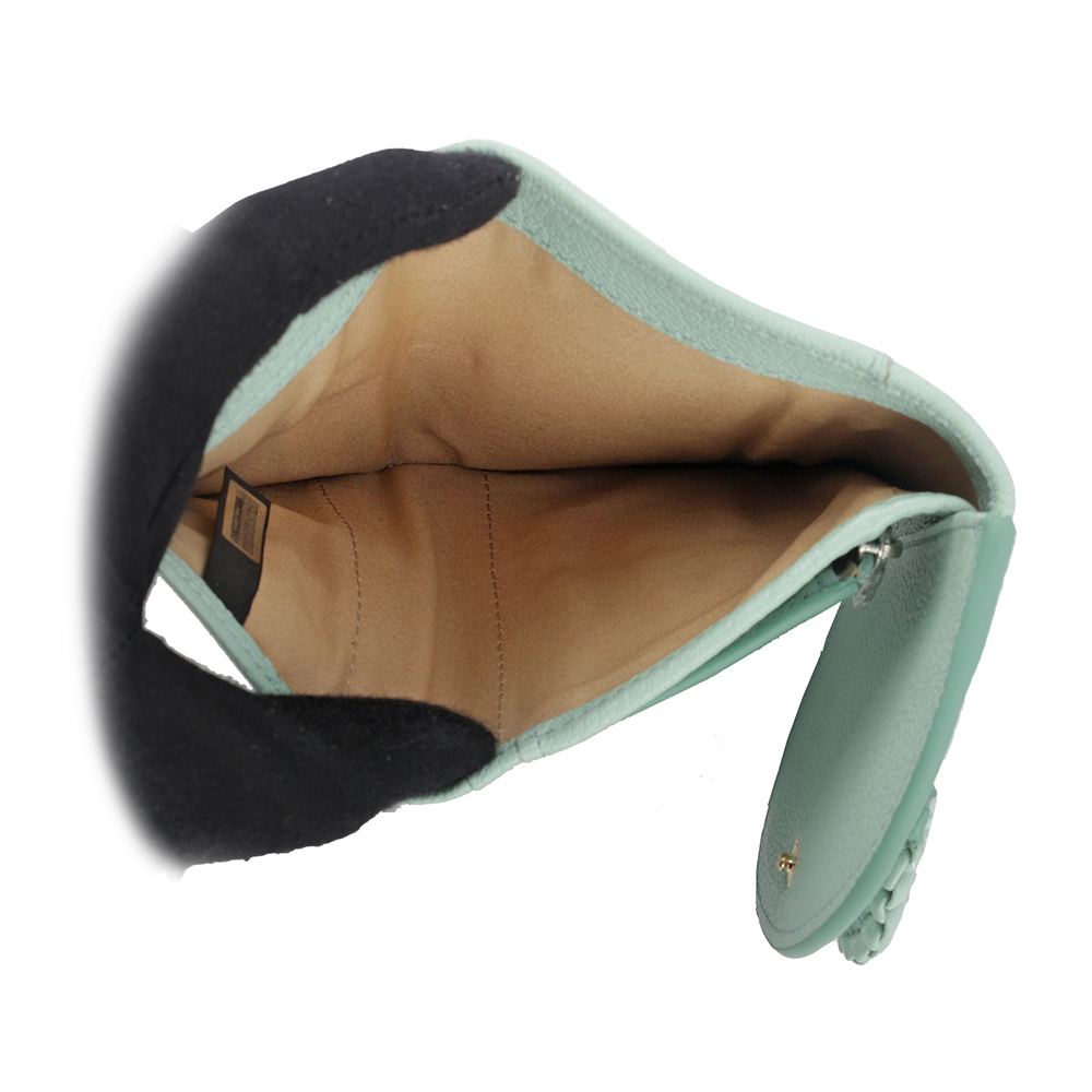 【SEE BY CHLOE】HANA系列三折零錢袋短夾(藍綠色) CHS24SP866D5141U