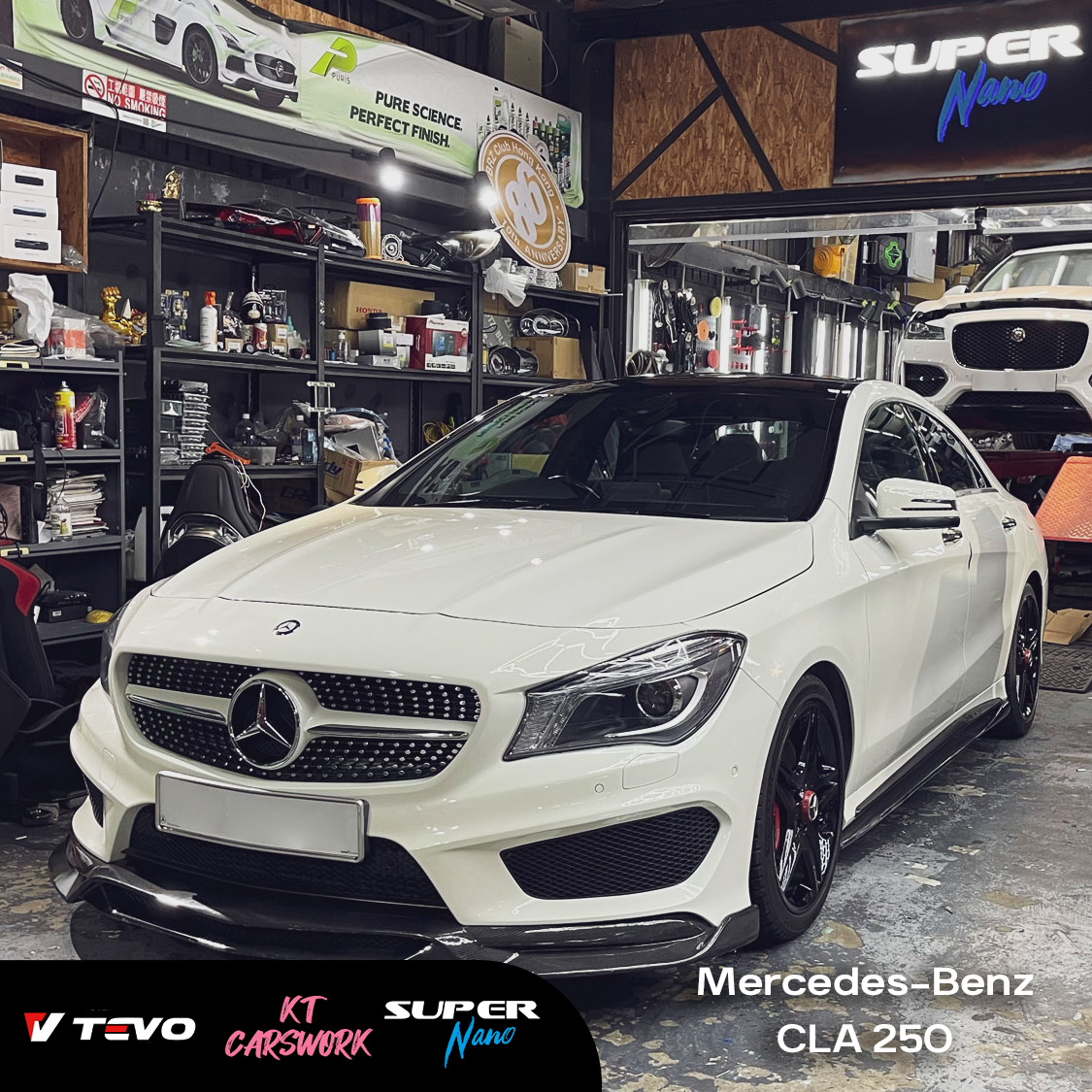 Mercedes-Benz CLA250: Car Coating Service