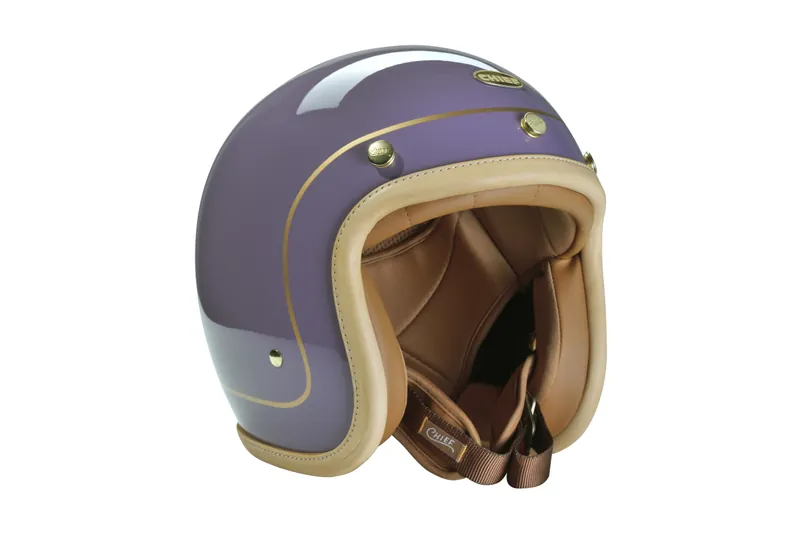 Chief Helmet CHARITES 紫靄 3/4 半罩