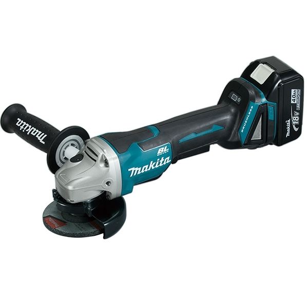 "MAKITA"牧田牌 充電式角向磨光機 100mm(無碳刷)(安全開關)(電子剎車)(鋰18V)