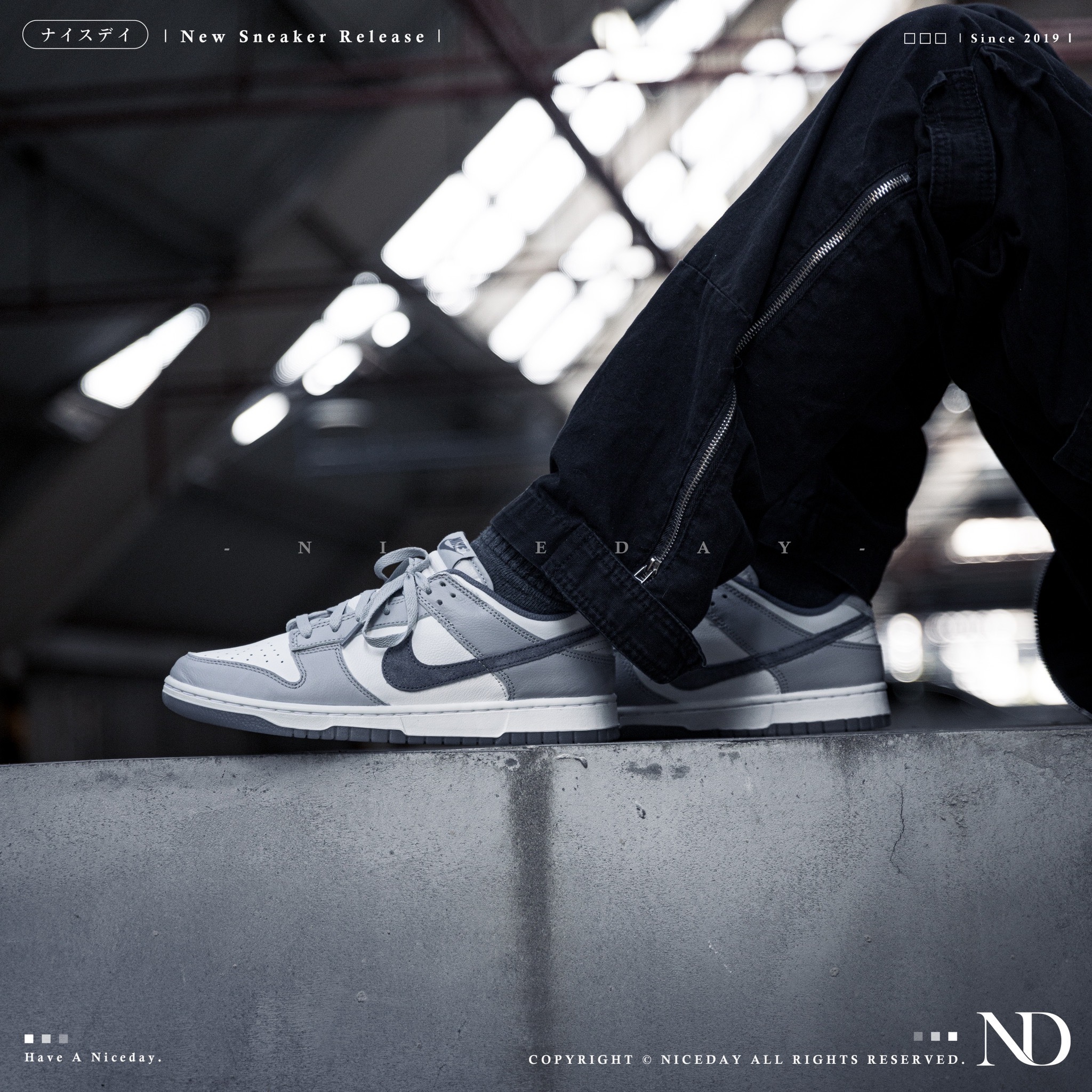 NICEDAY 部份現貨/代購 Nike Dunk Low 紫灰白 翻毛皮勾勾 冰底 海外款 男女尺寸