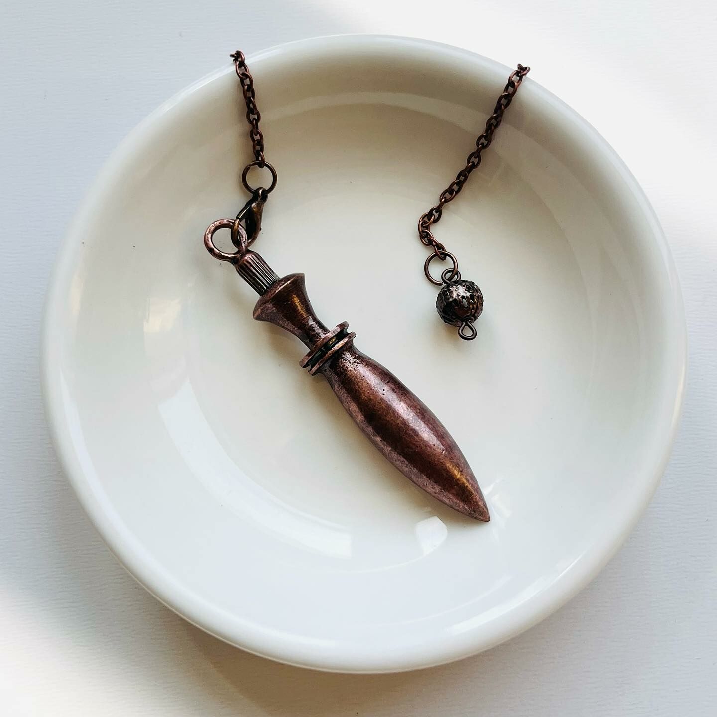 [原石] 黃銅靈擺