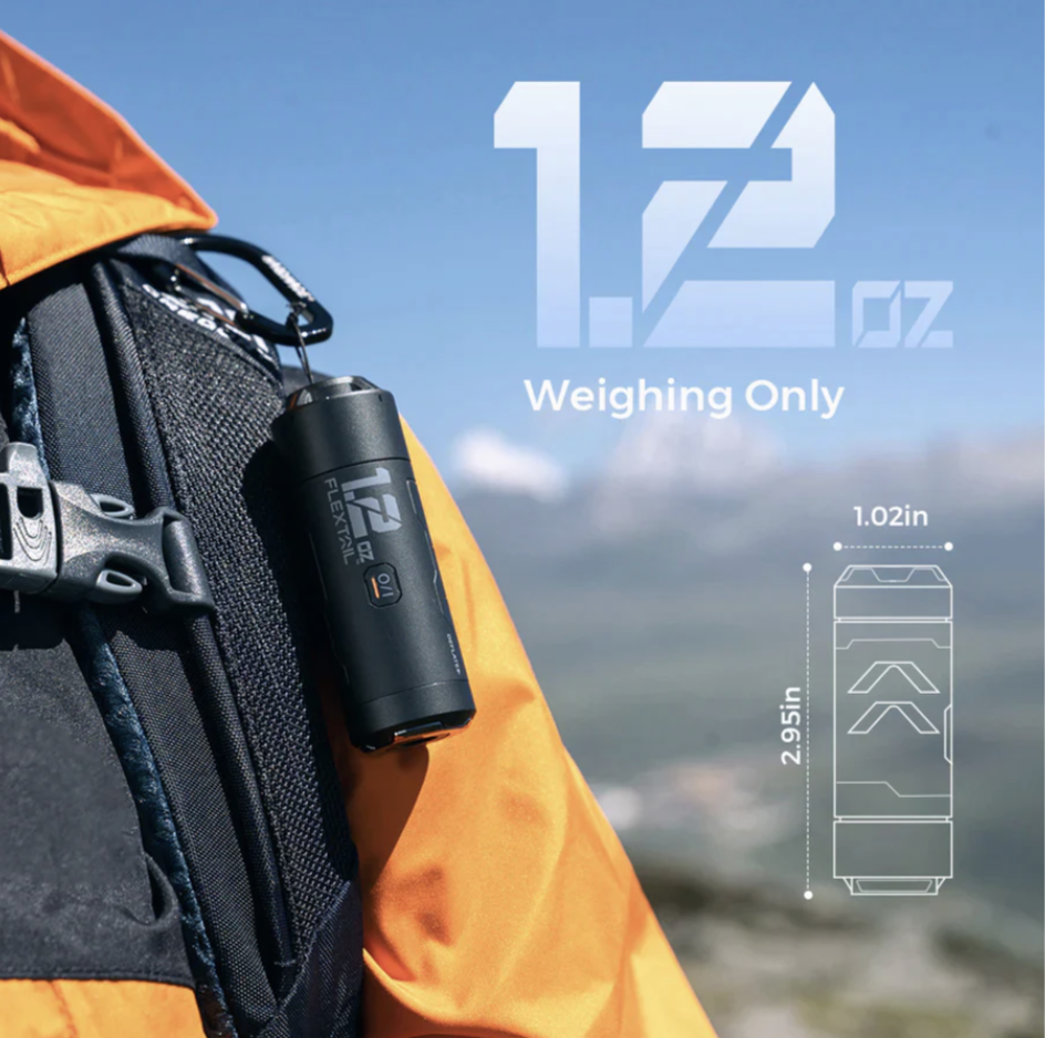 Flextail Tiny Zero Pump - World's Smallest Pump 迷你充電氣泵