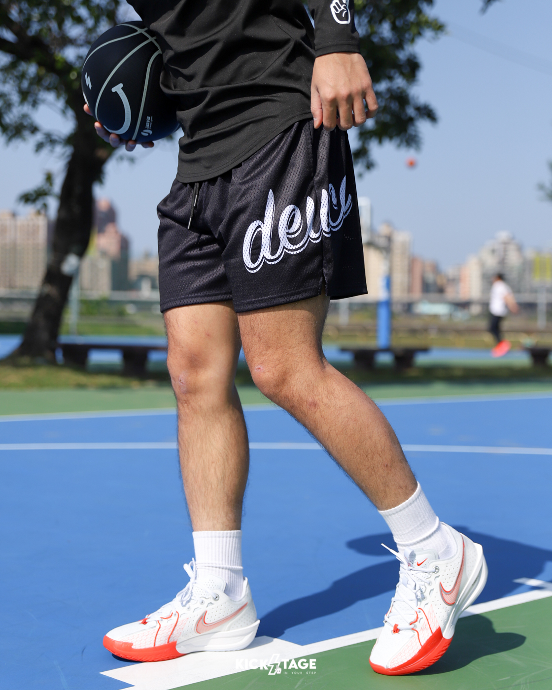 [售出無退換] 男款 Deuce Brand Mesh Shorts 六色 LOGO 網眼 抽繩 籃球褲 短褲【DE014】ABshorts