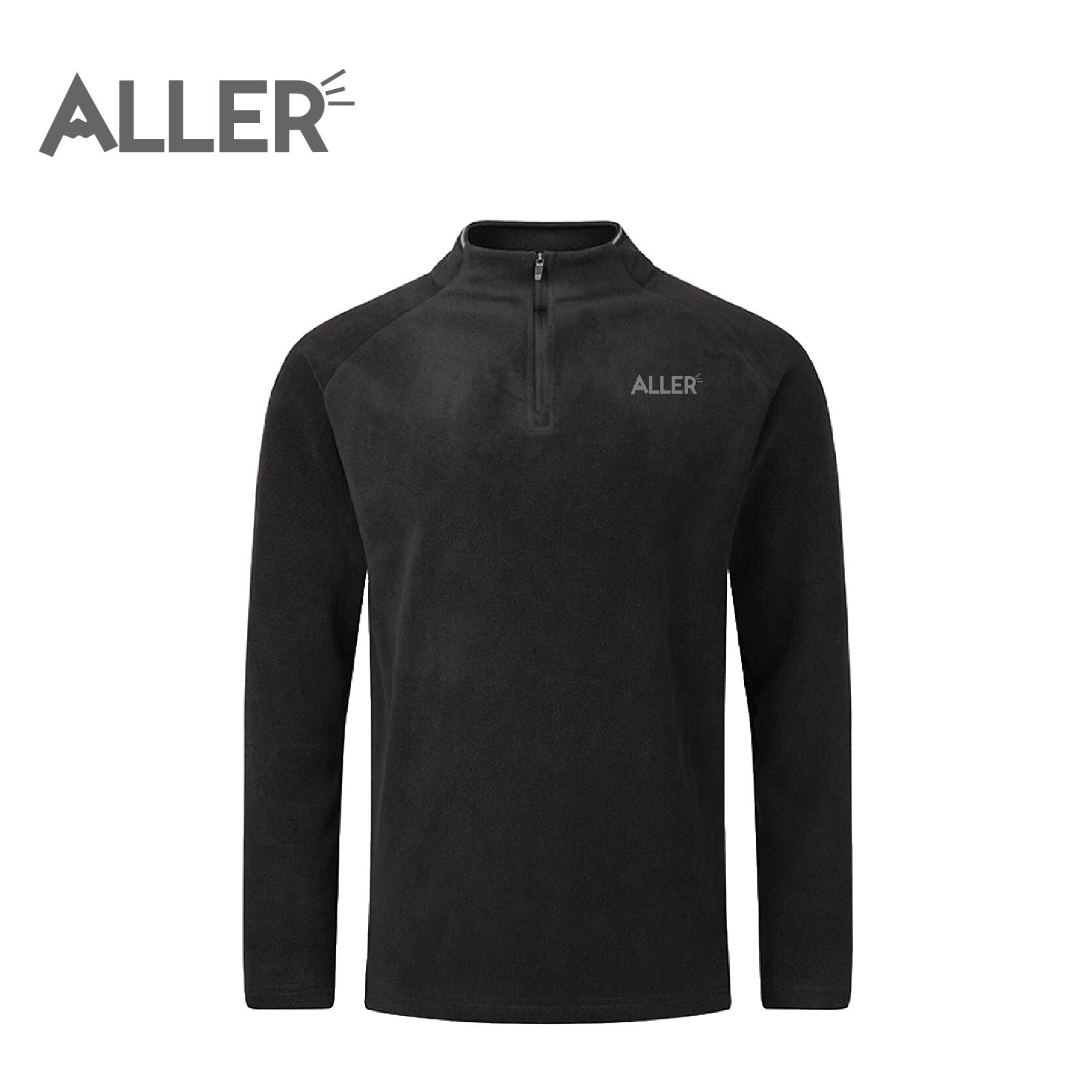 ALLER+ 拉鍊立領雙刷保暖衣 雙面刷毛/冬季/賞雪/出國/登山/中層衣/彈性/搖粒絨 01AL8841