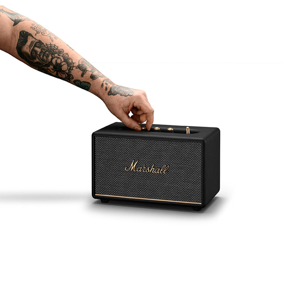 Marshall Acton III 家用版藍牙喇叭＿經典黑