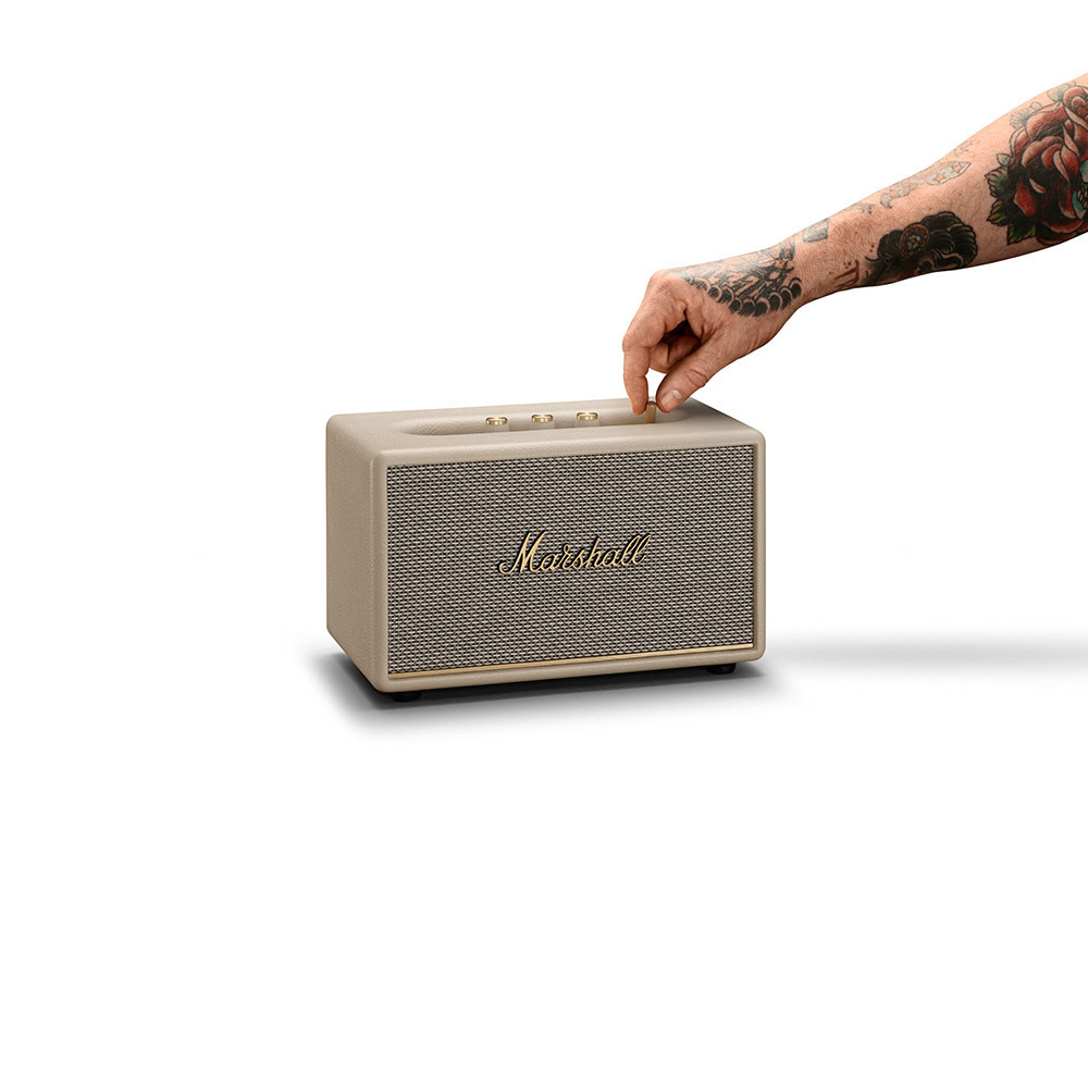 Marshall Acton III 家用版藍牙喇叭＿奶油白
