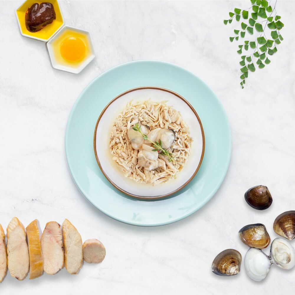 【海外】貓咪罐頭 | 雞肉蛤蜊 無穀主食罐