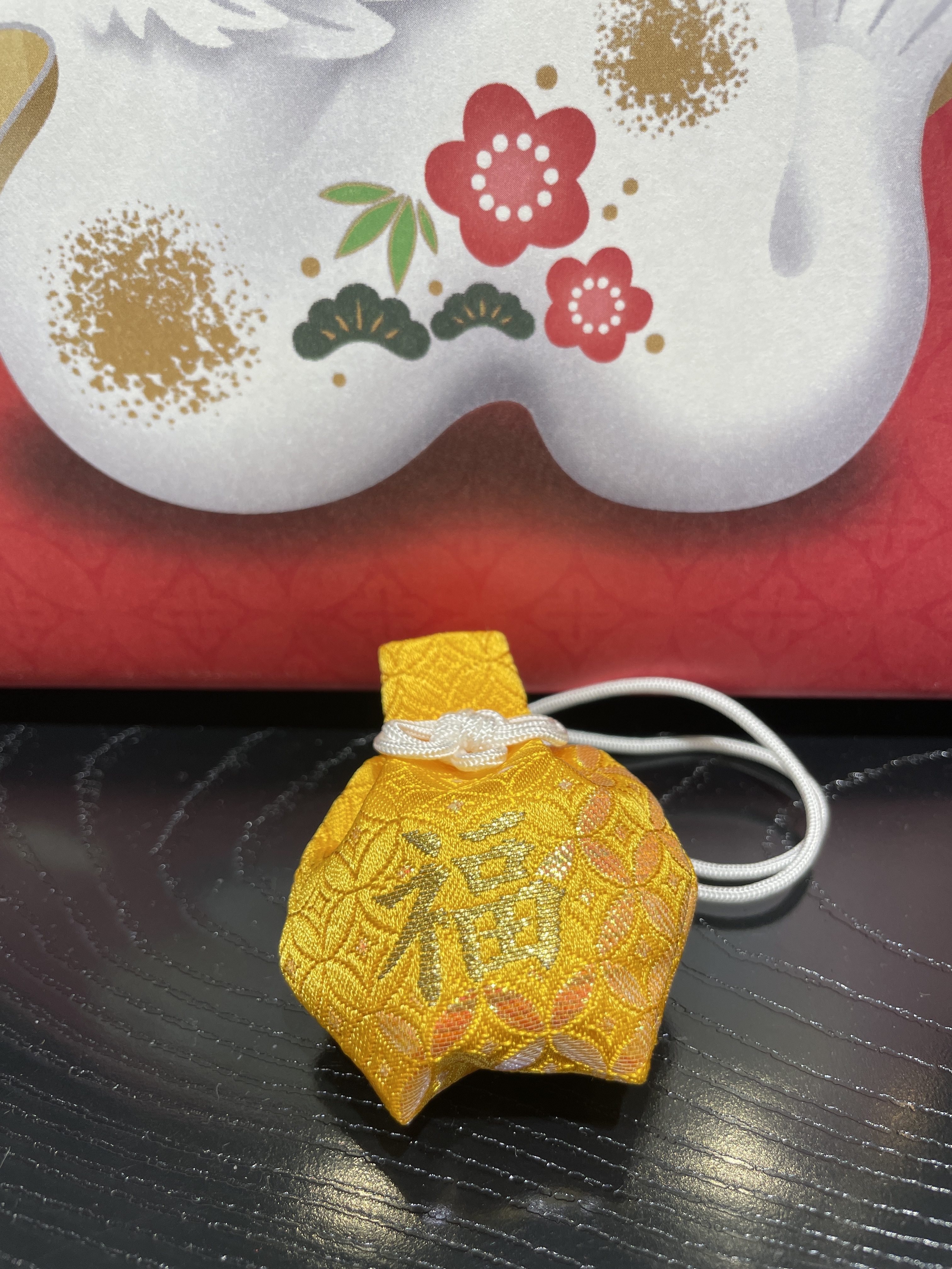 住吉大社2024御守-金色福袋仔