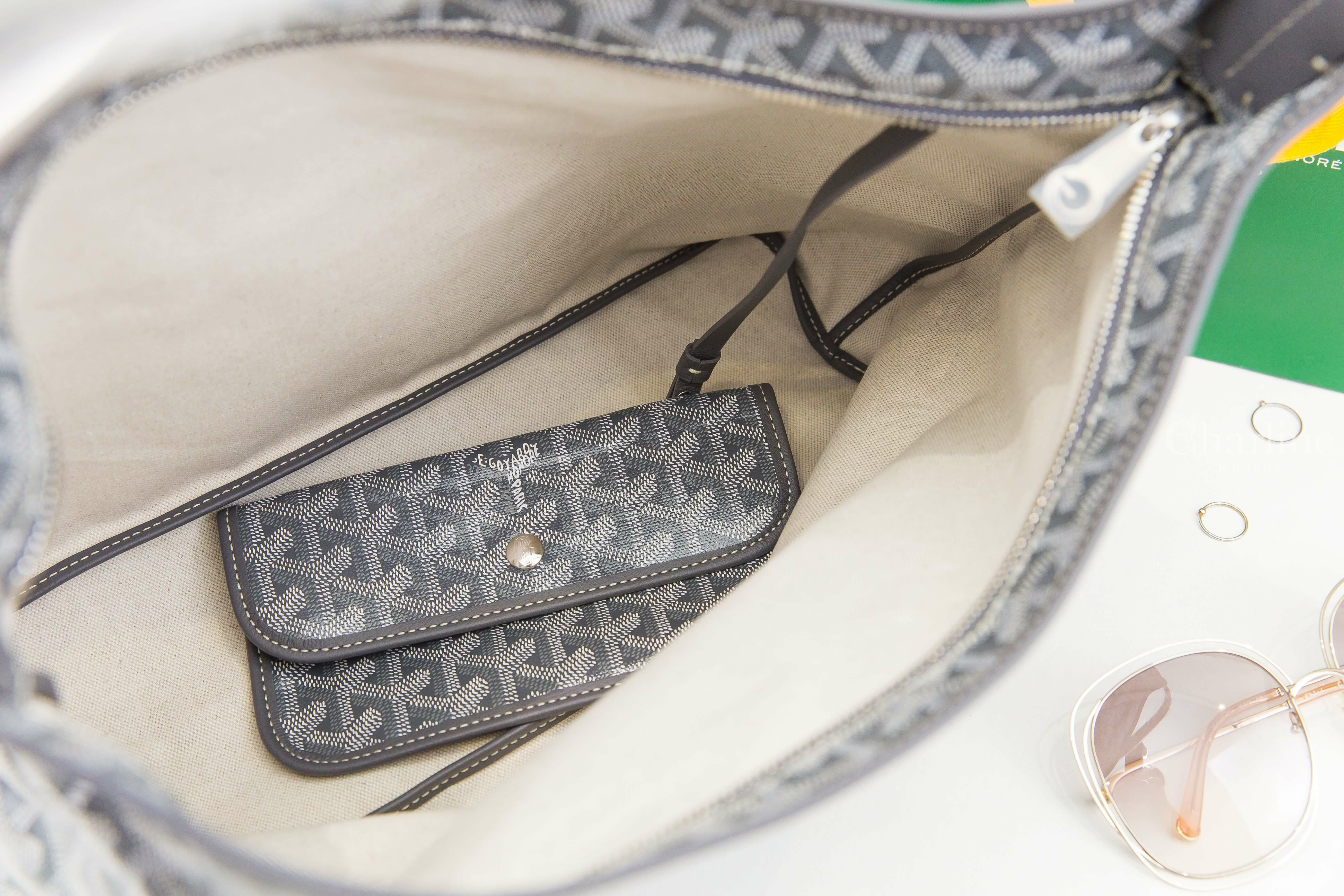 Goyard Bohème Hobo Bag 灰色手提肩背包-Charline Boutique 精品代購