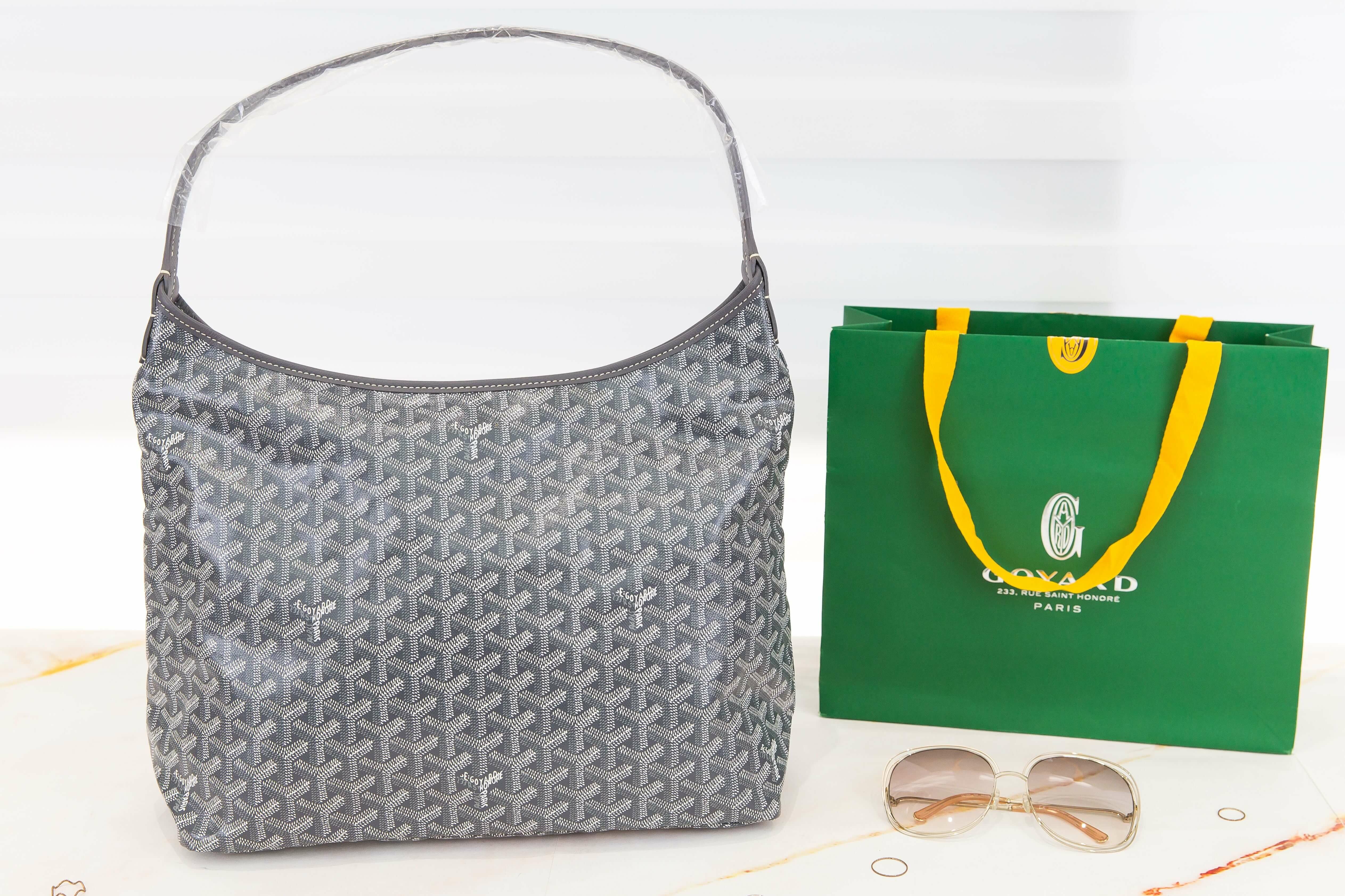 Goyard Bohème Hobo Bag 灰色手提肩背包-Charline Boutique 精品代購