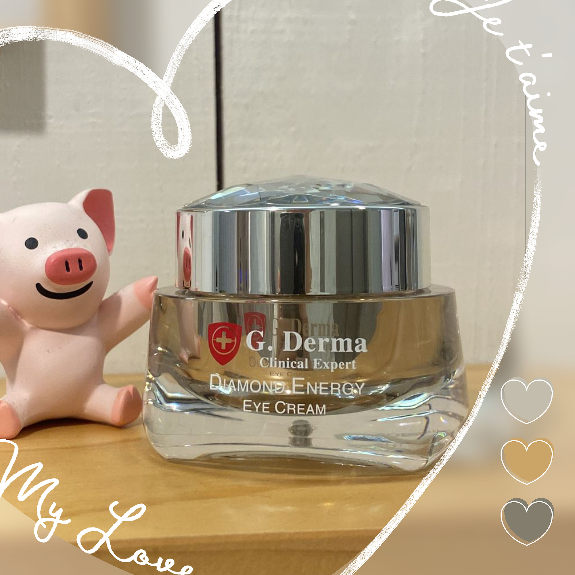 G.Derma鑽石能量修護眼霜30ml