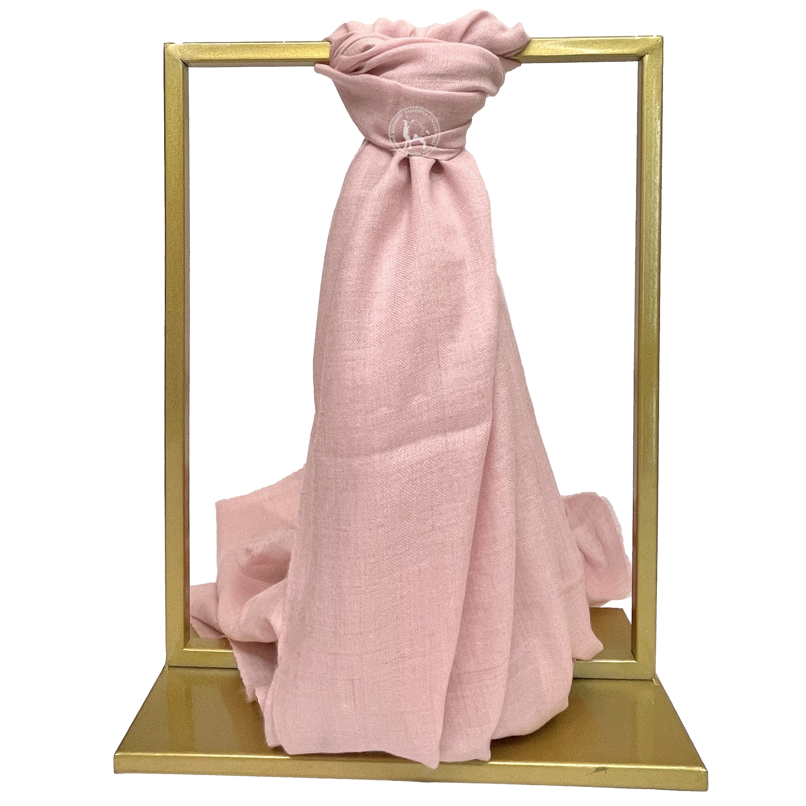 髒粉紅天然色喀什米爾Shahmina披肩圍巾