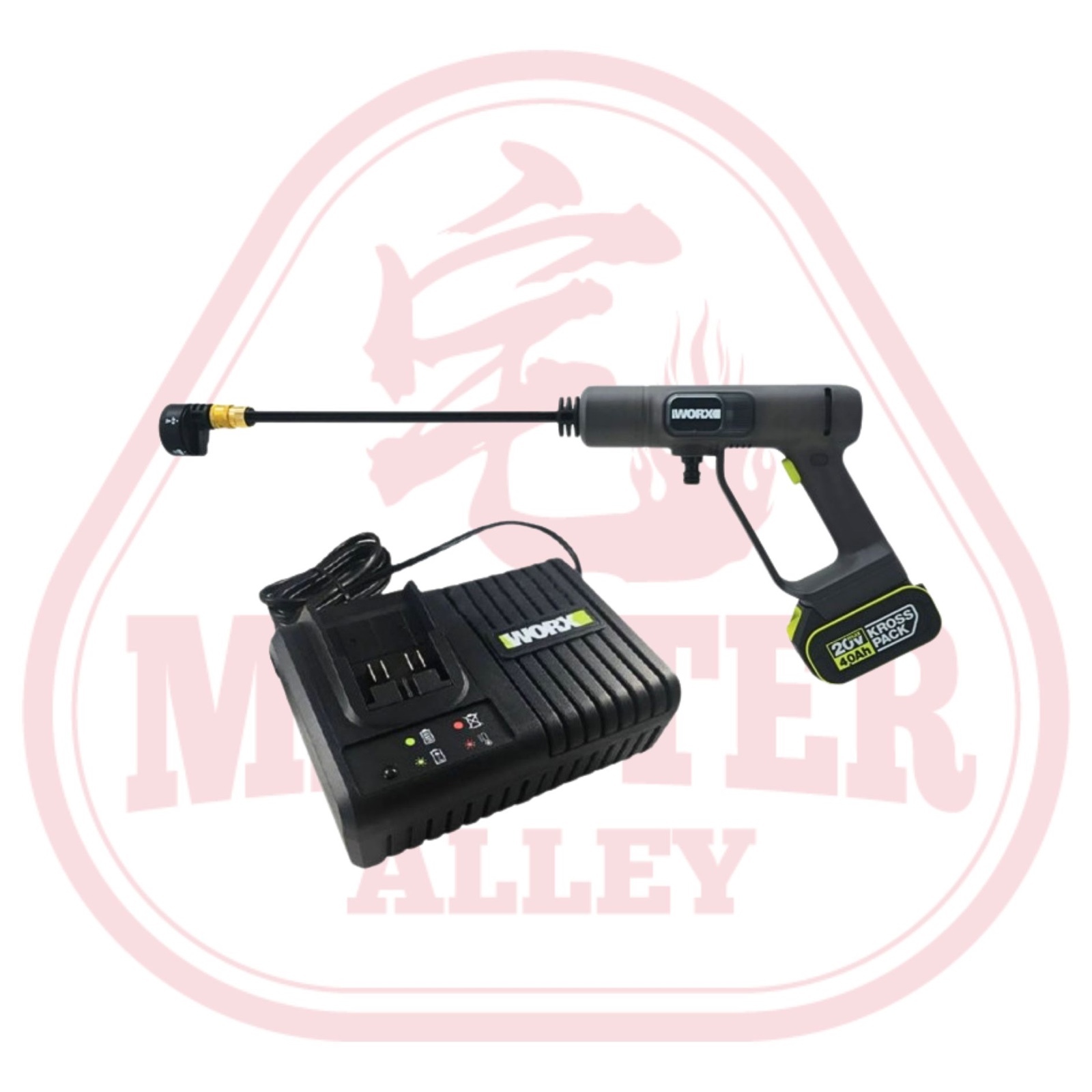 WORX WU 623 20V鋰電高壓無線清洗機/水槍