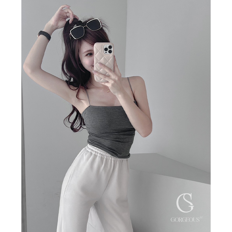 G1208 現貨 「莫代爾細肩BRA TOP」