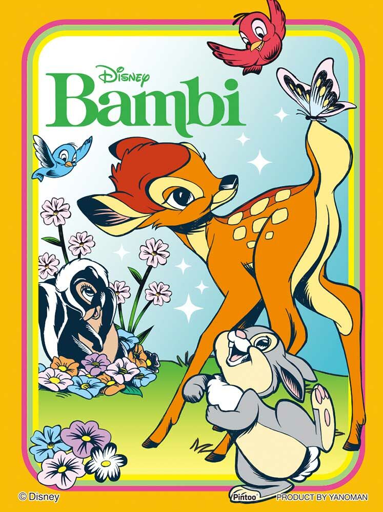 迪士尼經典 -小鹿斑比 (迷你尺寸) (透明樹脂)