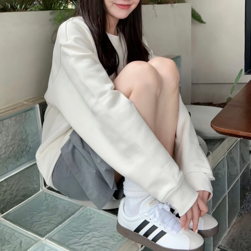 ADIDAS NEO VL COURT 2.0 白皮革焦糖底 美拉德 德訓鞋（ID6015）