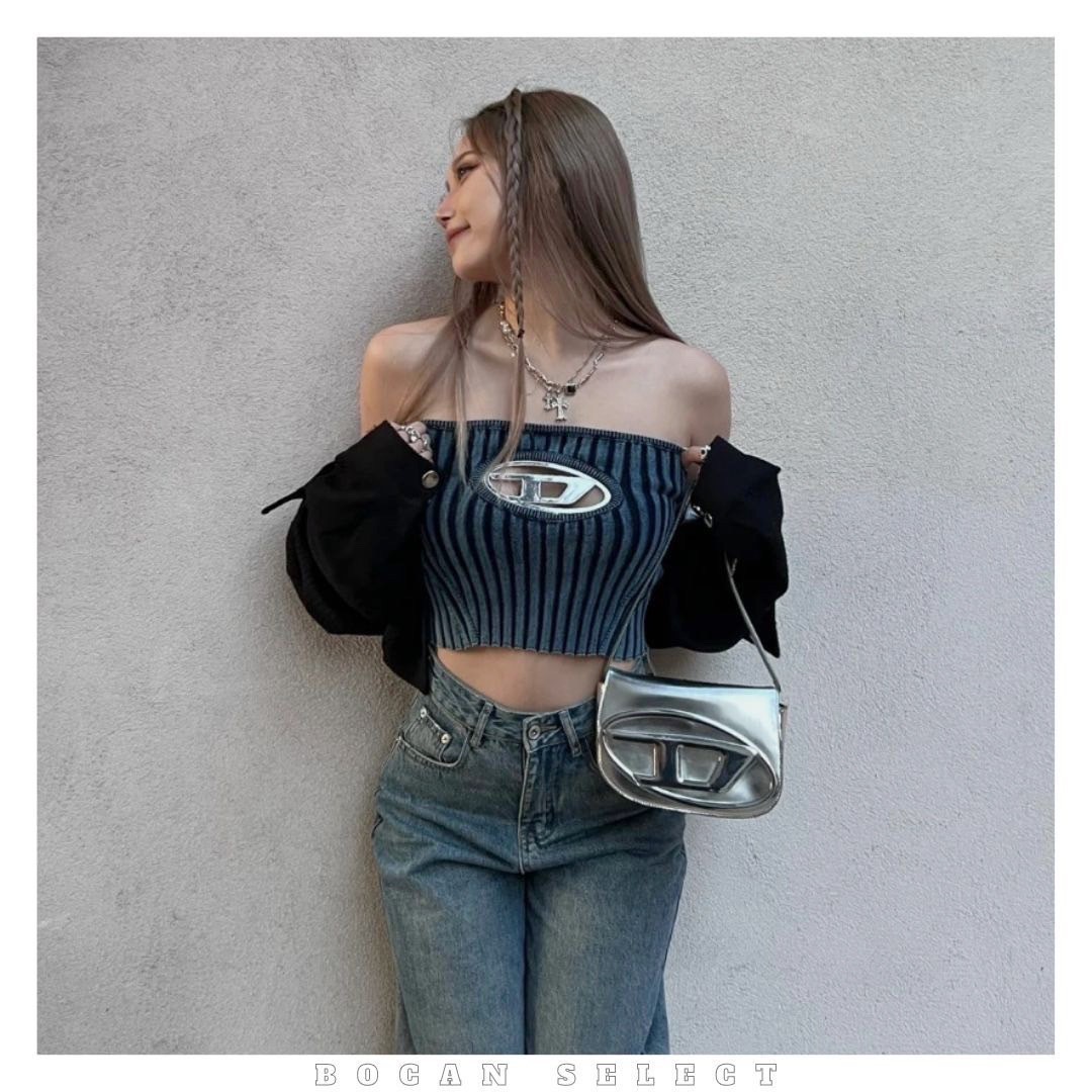 DIESEL 叮噹包 腋下包 單肩包 大號 女款 黑色 白色 銀色 櫻花粉新色🎀