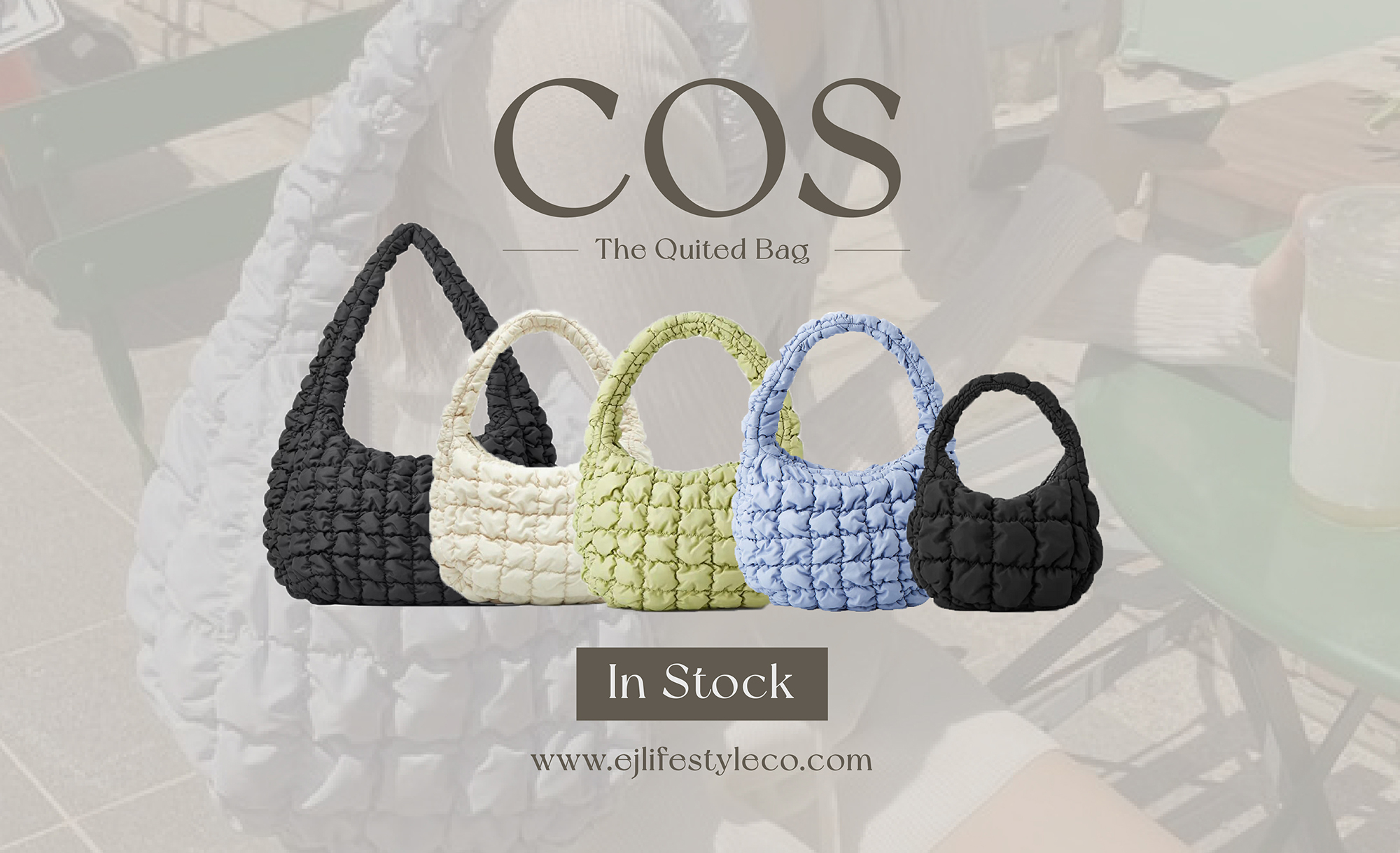 瑞典品牌 COS 簡約 雲朵包 肩背包 手提包 側背包 大容量 黑 白 / 預購