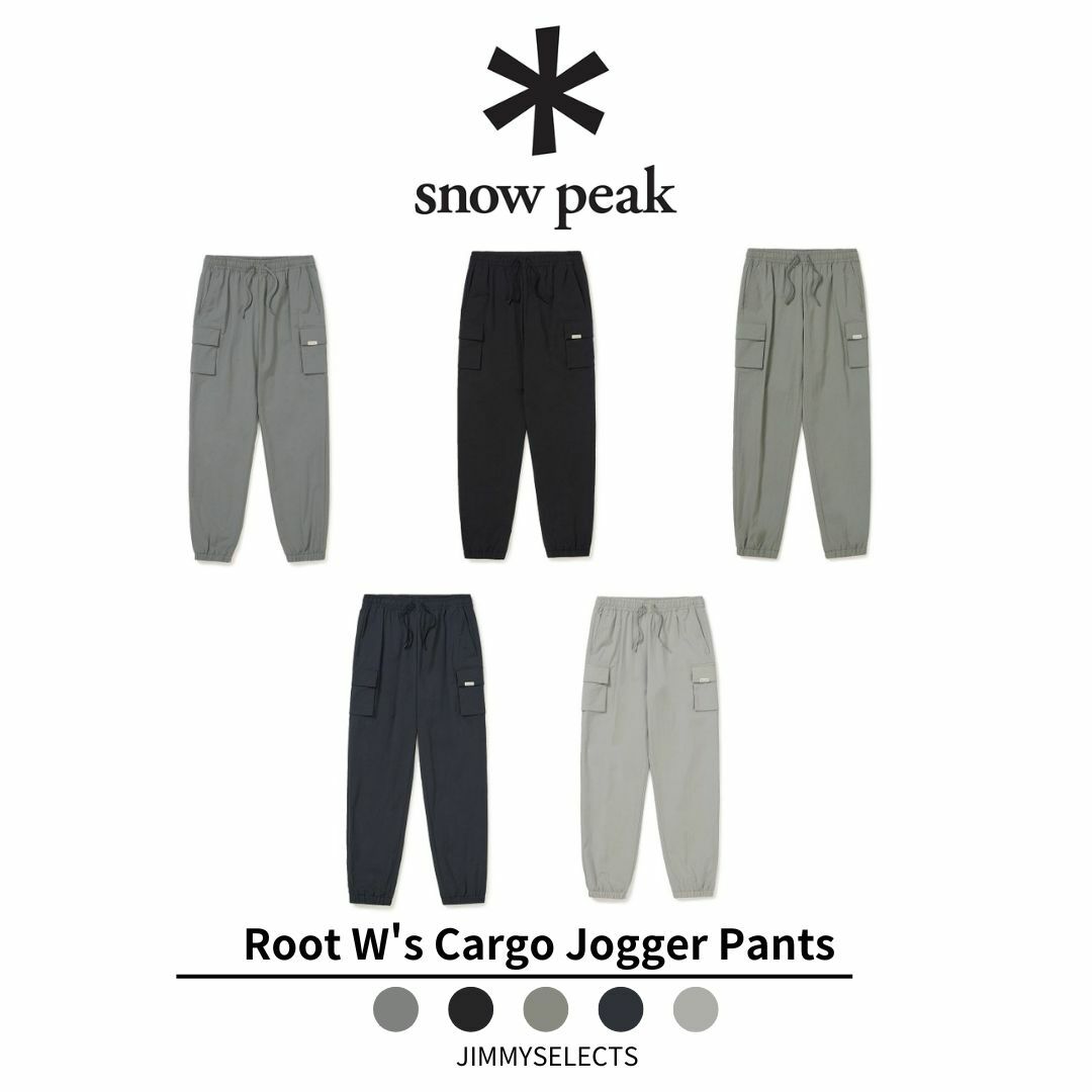 Snow Peak 雪諾必克 女 Root Cargo 縮口褲 工作褲 長褲 S24MWRPT61