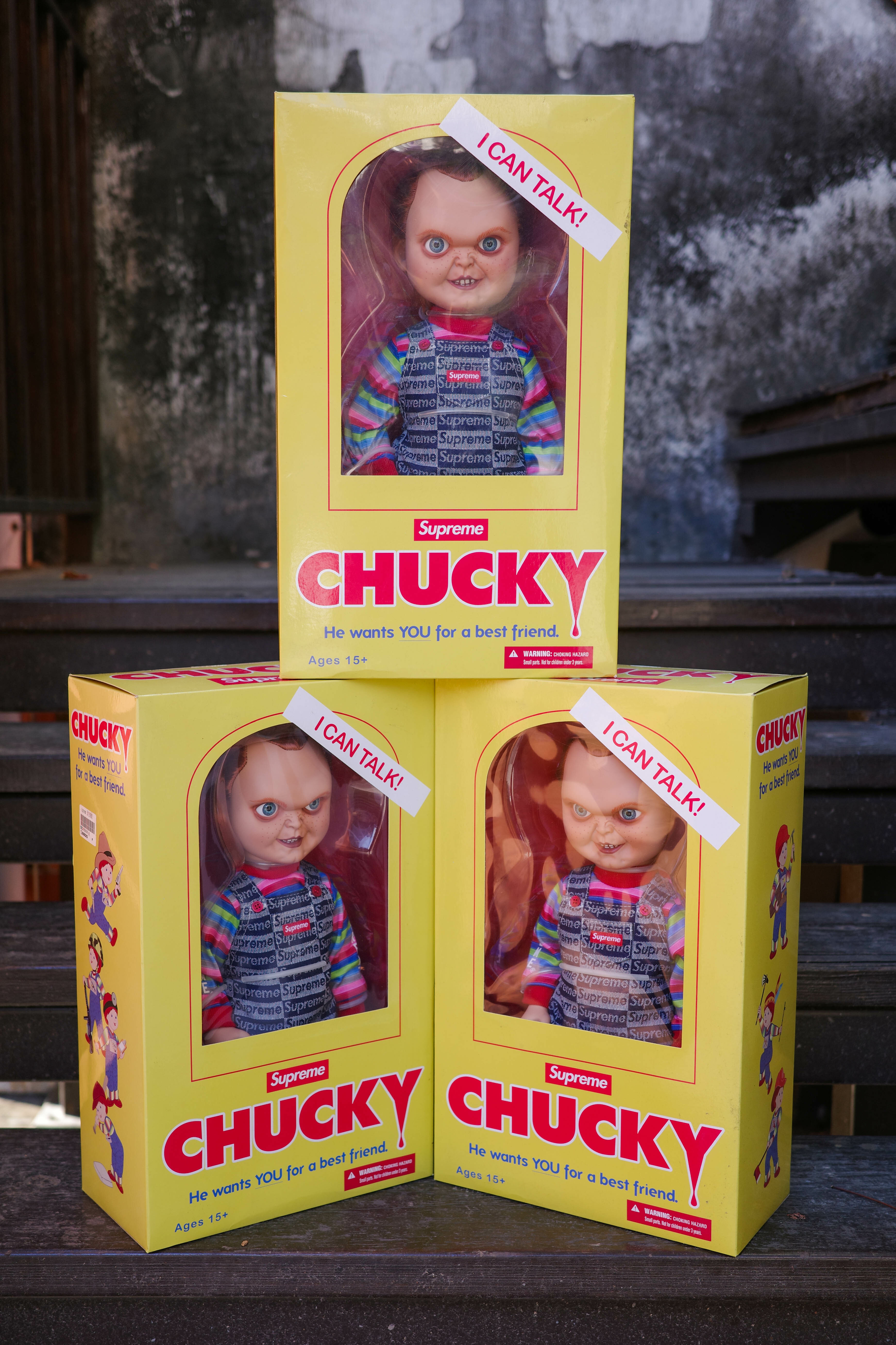 Supreme x Chucky 恰吉 鬼娃恰吉 玩偶 公仔 娃娃