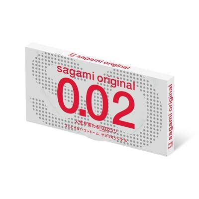 Sagami Original 0.02 (2G) 2's pack PU Condom