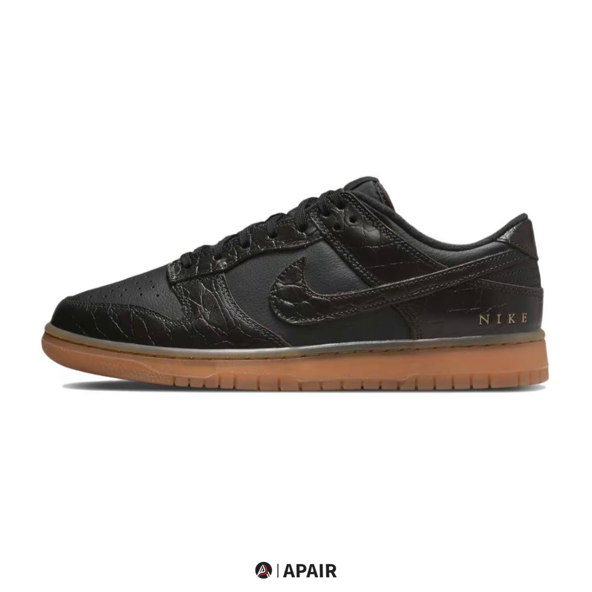 【APAIR】預購 Nike Dunk Velvet Brown and Black 鱷魚皮 DV1024-010