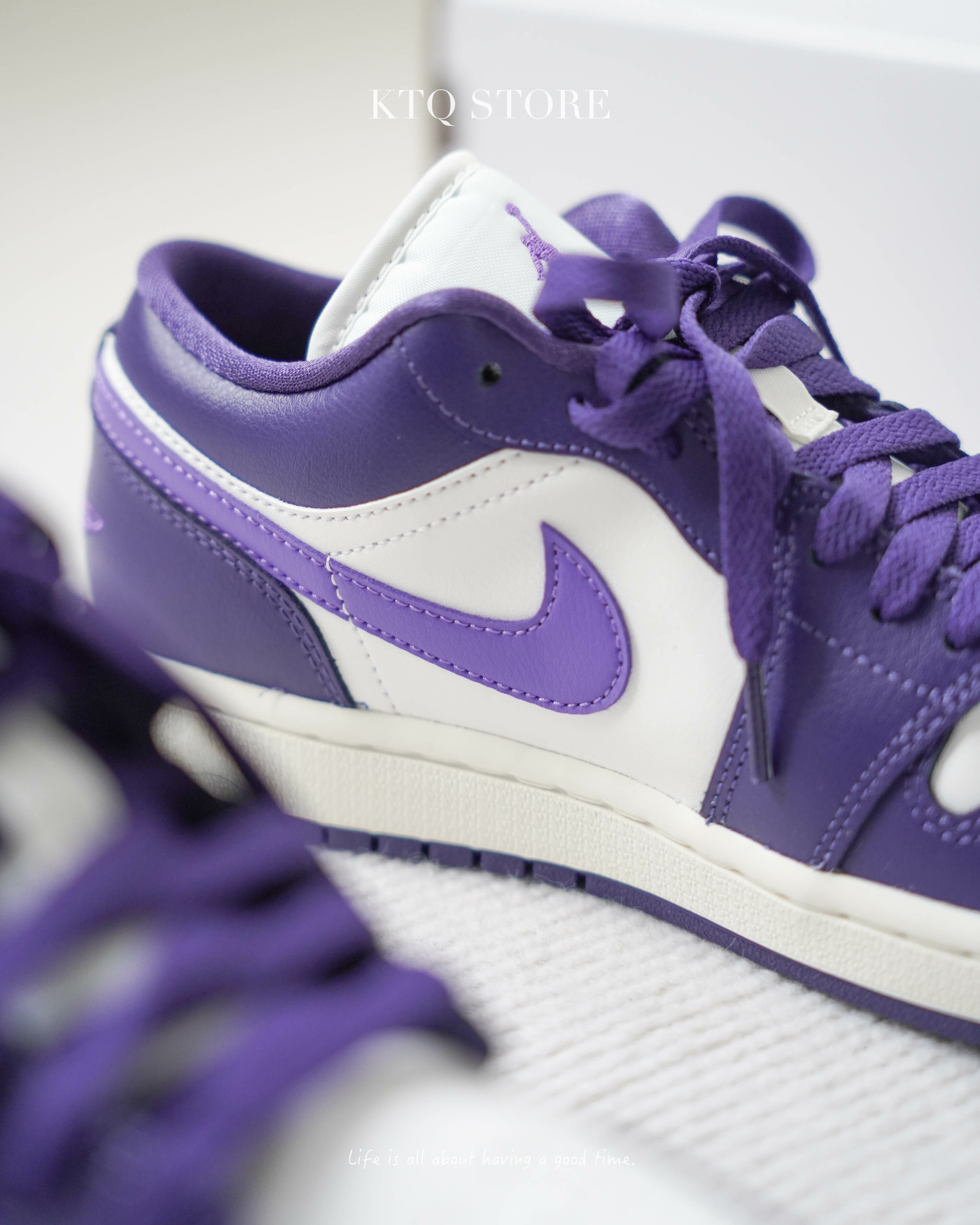 KTQ STORE ‧ Air Jordan 1 Low "Sky J Purple Tones" 紫白 553558-515