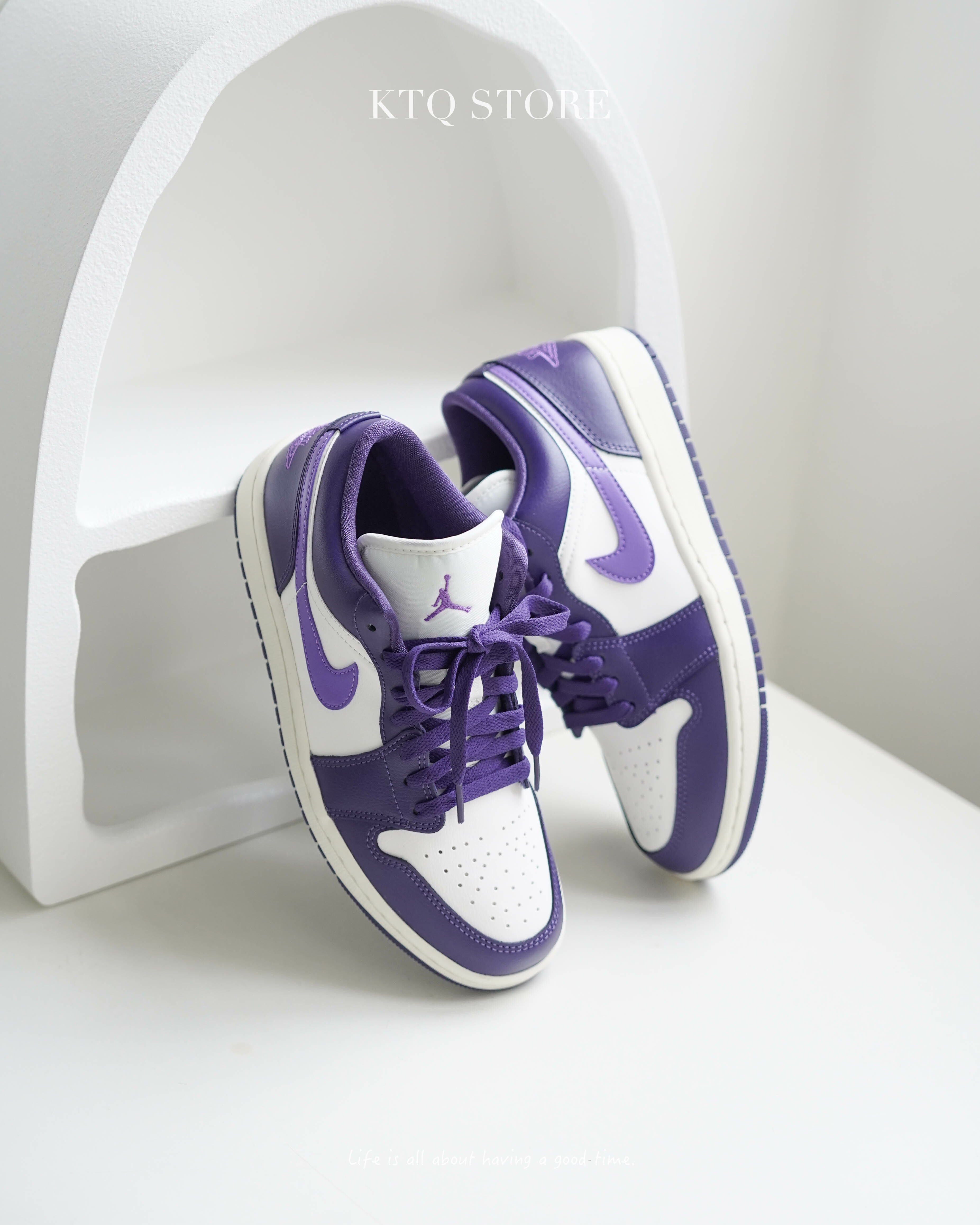KTQ STORE ‧ Air Jordan 1 Low "Sky J Purple Tones" 紫白 553558-515