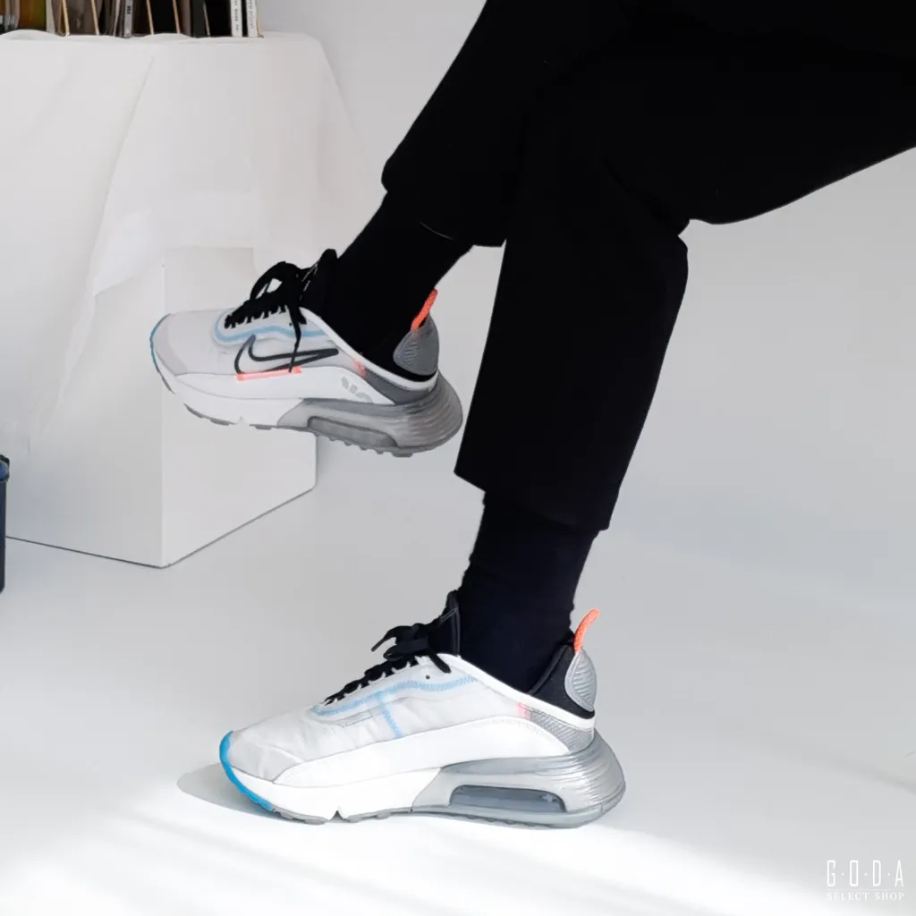 (些微氧化) Nike Air Max 2090 Pure Platinum 白藍 王一博著用款 CT7698-100