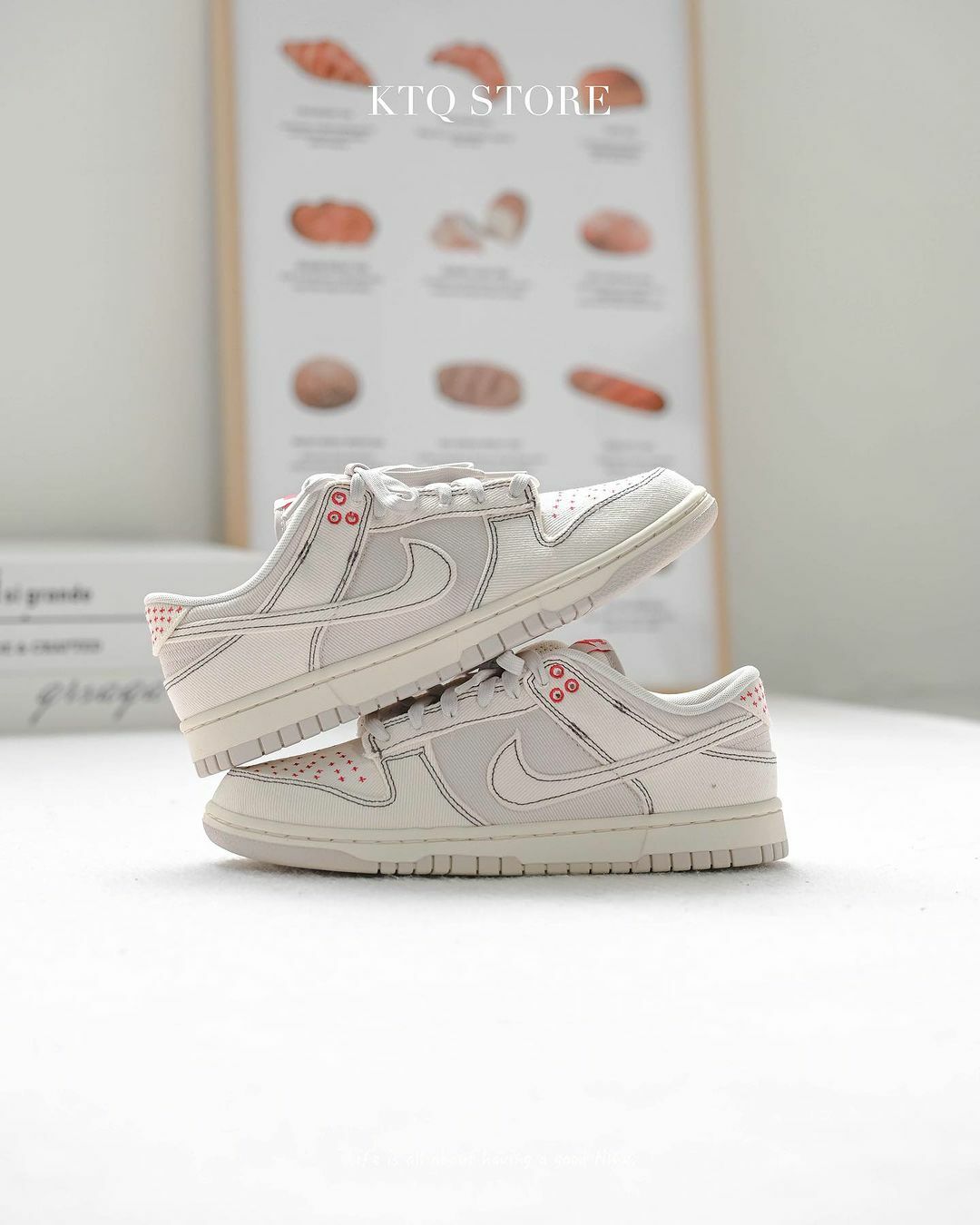 KTQ STORE ‧  Nike Dunk Low Light Orewood Brown Sashiko 白晝 DV0834-100