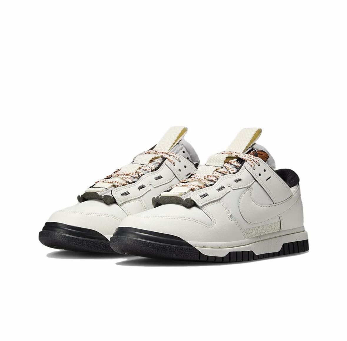 Nike Dunk Jumbo 解構 拼接 海綿 米灰 FB8894-002