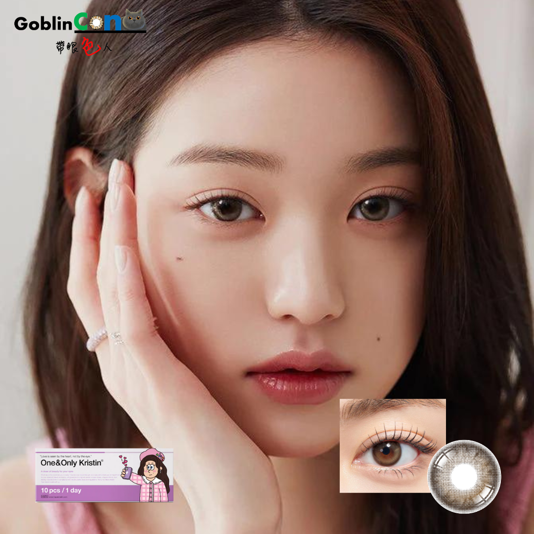 [預訂] Hapa Kristin 1 Day One&Only Kristin Beige 日拋彩妝隱形眼鏡｜每盒10片