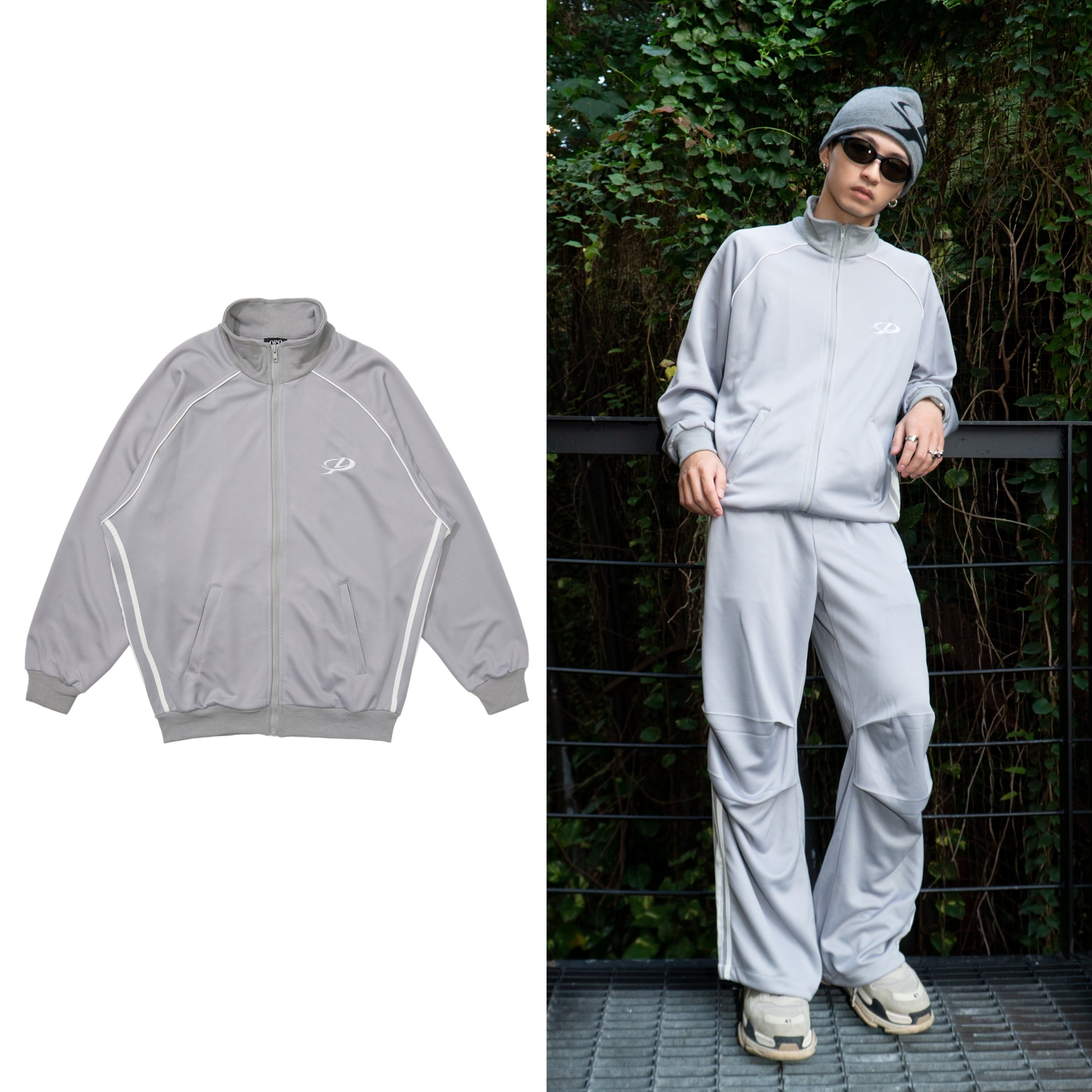 OPO DESIGN 線條立領運動外套