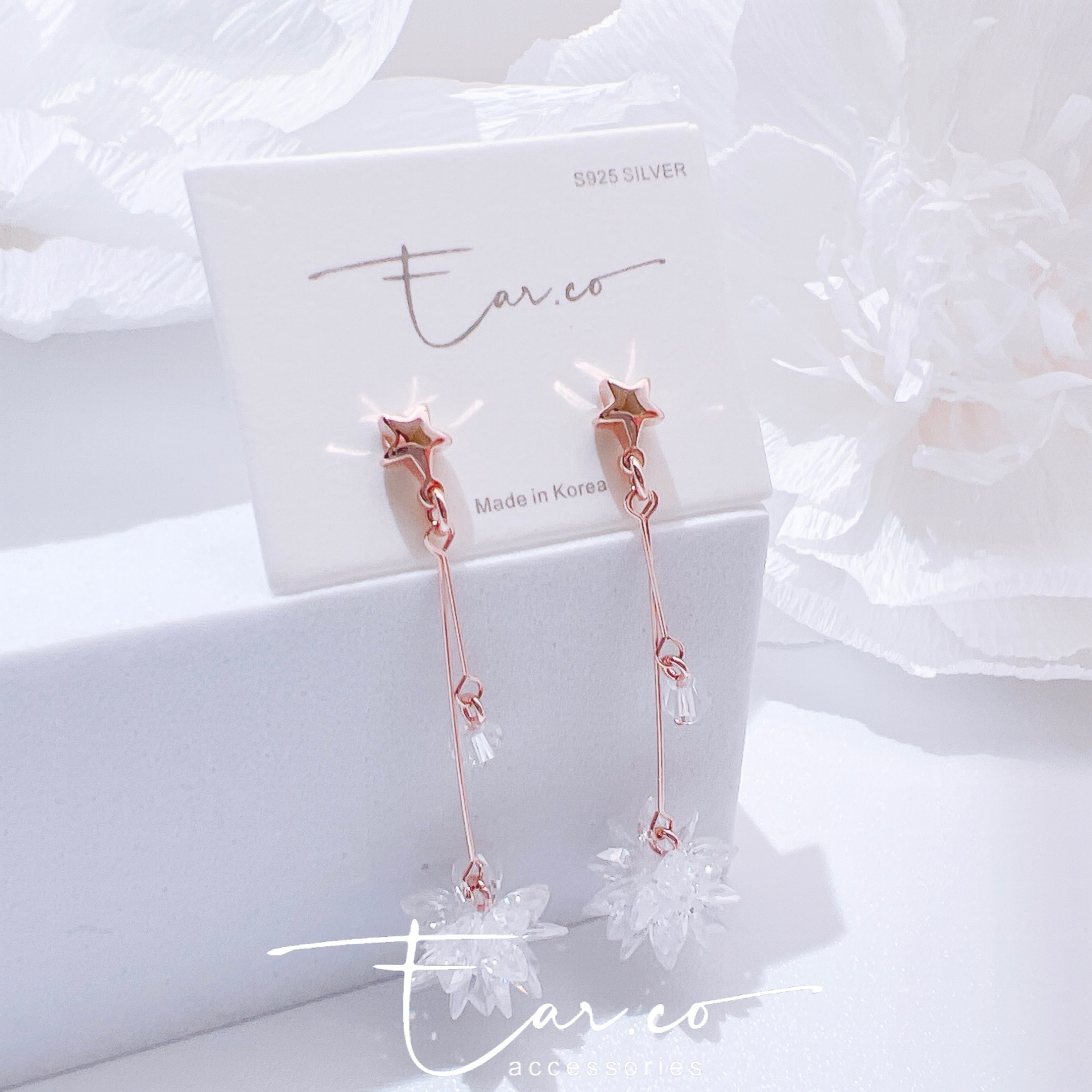 星星垂釣雪花球 #A899