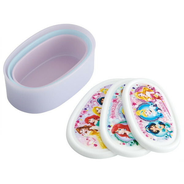 Skater Disney Princess 食物盒3個裝