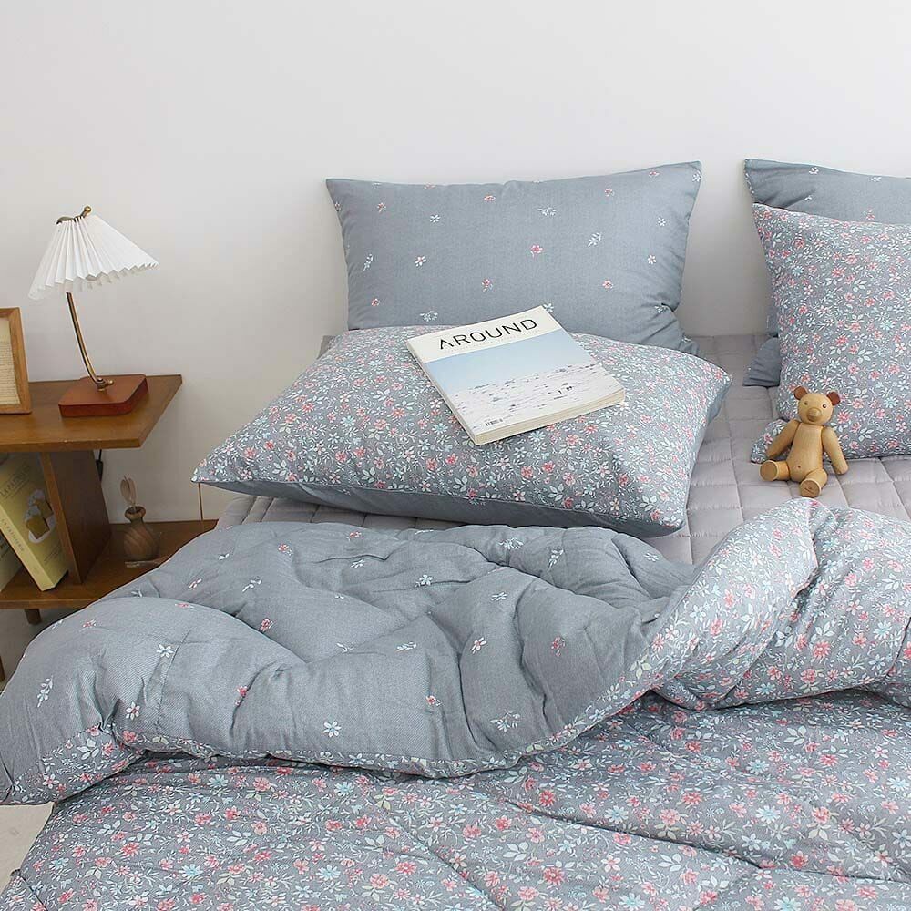 KQ2406 雙面碎花莫代爾