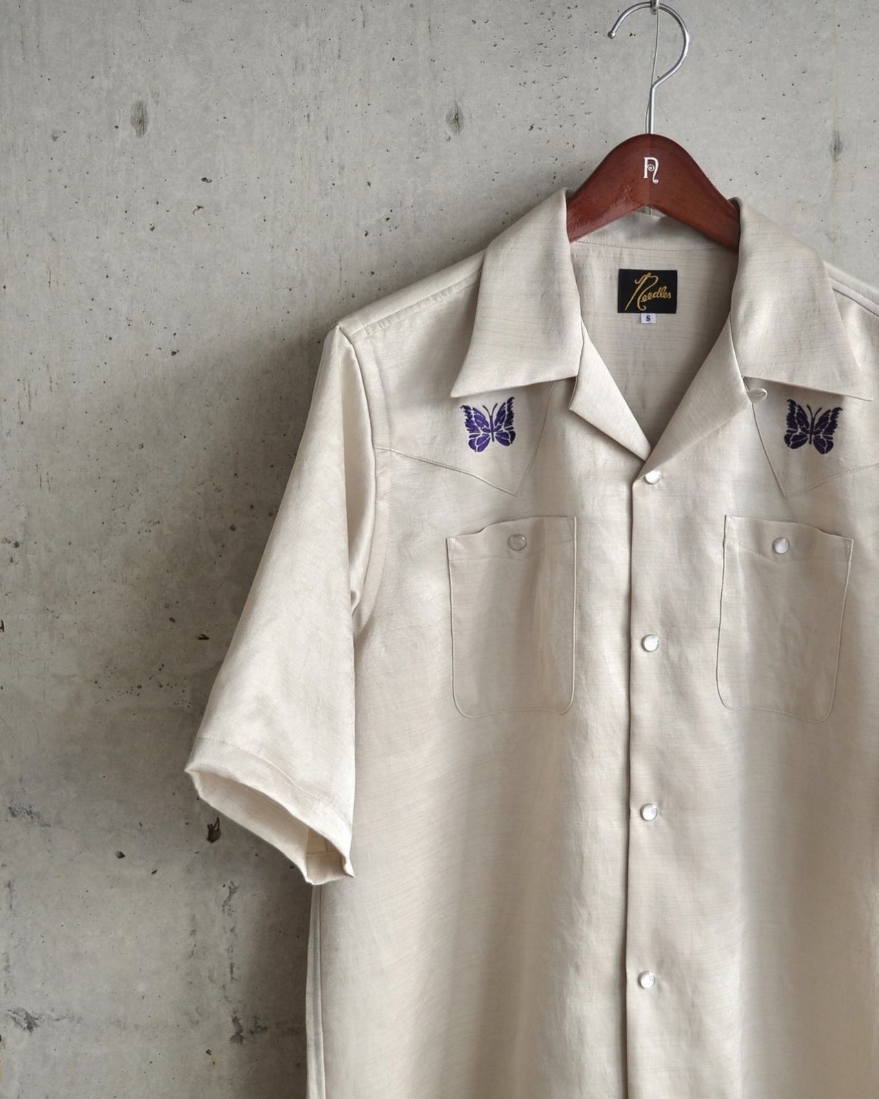 Needles Cowboy Shirt - Beige