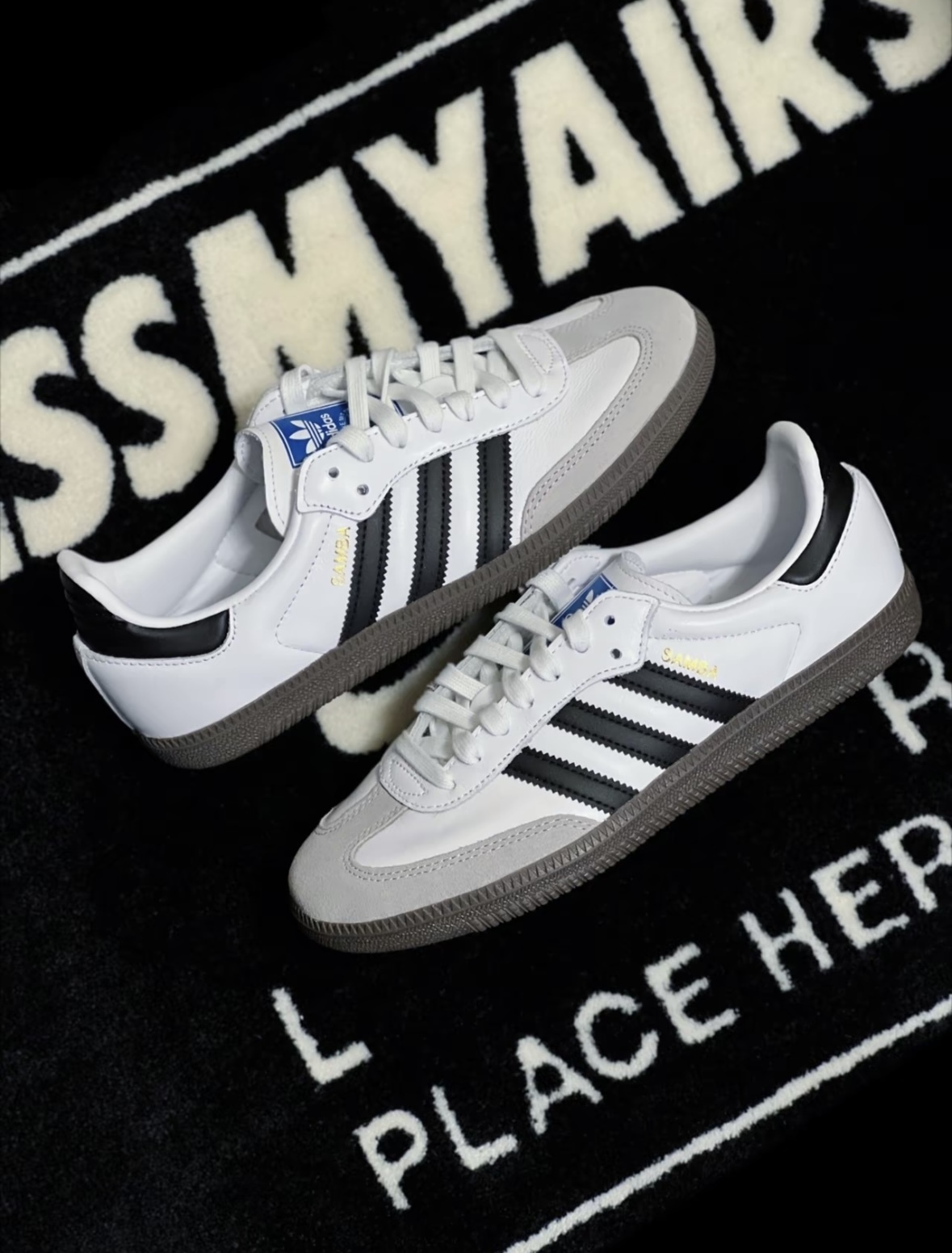 Adidas Originals Samba OG 白色 皮革 麂皮 復古 德訓鞋 男女款 B75806/預購