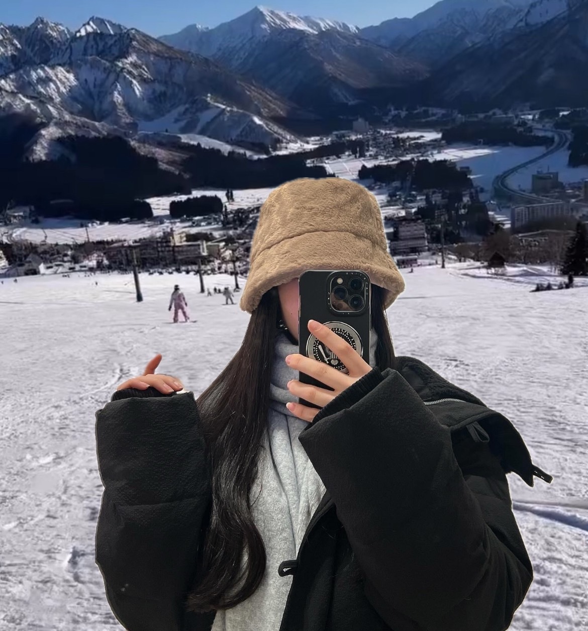 後毛絨漁夫帽/兩色