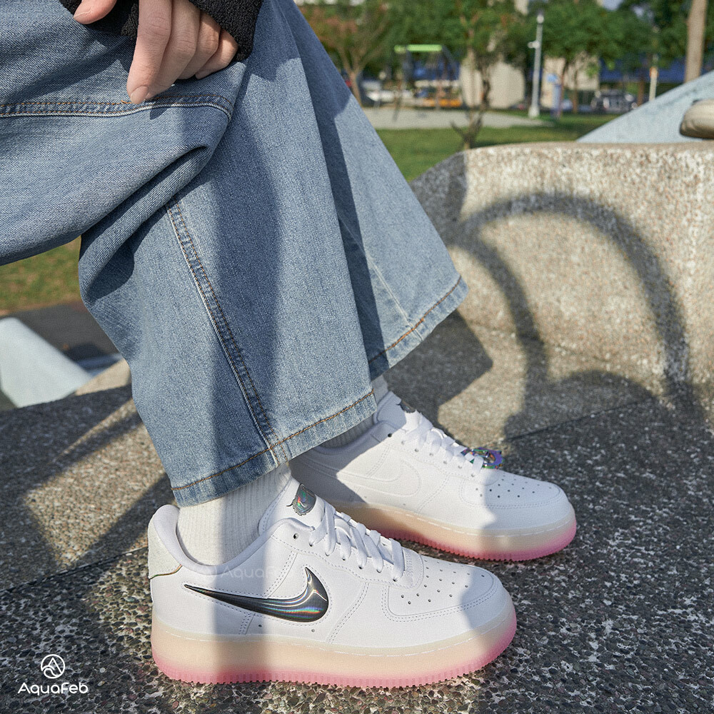 Nike Air Force 1 Low 女鞋 蜜桃果凍 龍年 休閒 AF1 漸層 登山扣 休閒鞋 FZ5741-191