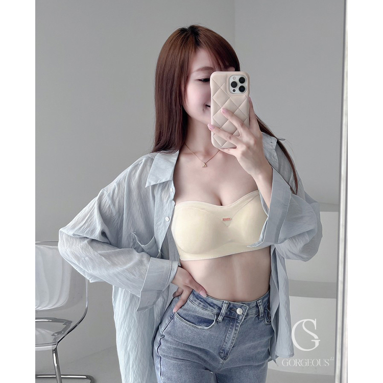 G9281 現貨「獨家款mm平口防滑UP BRA」