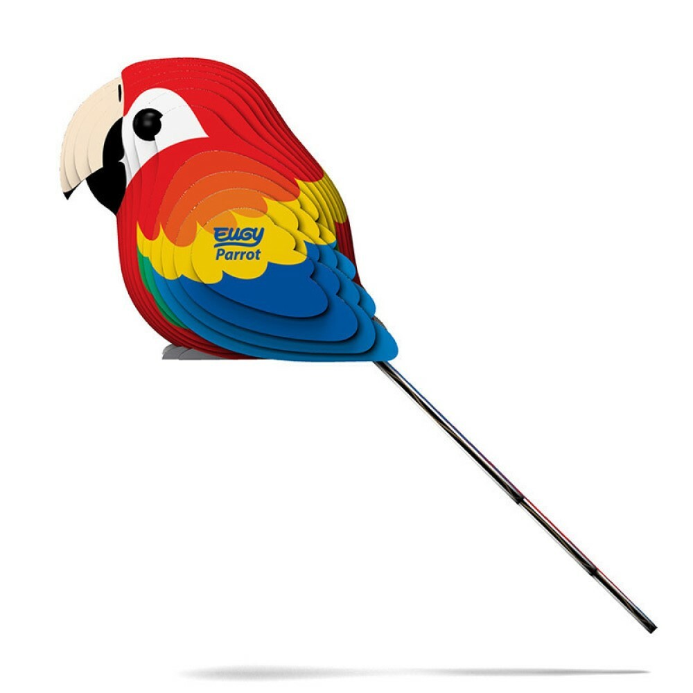 EUGY 3D Cardboard Kit Set Model - 023 Parrot