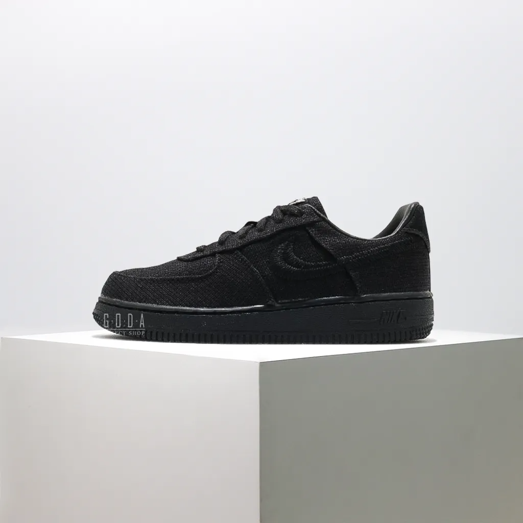 Nike Air Force 1 X Stussy 中童 DD1578-001