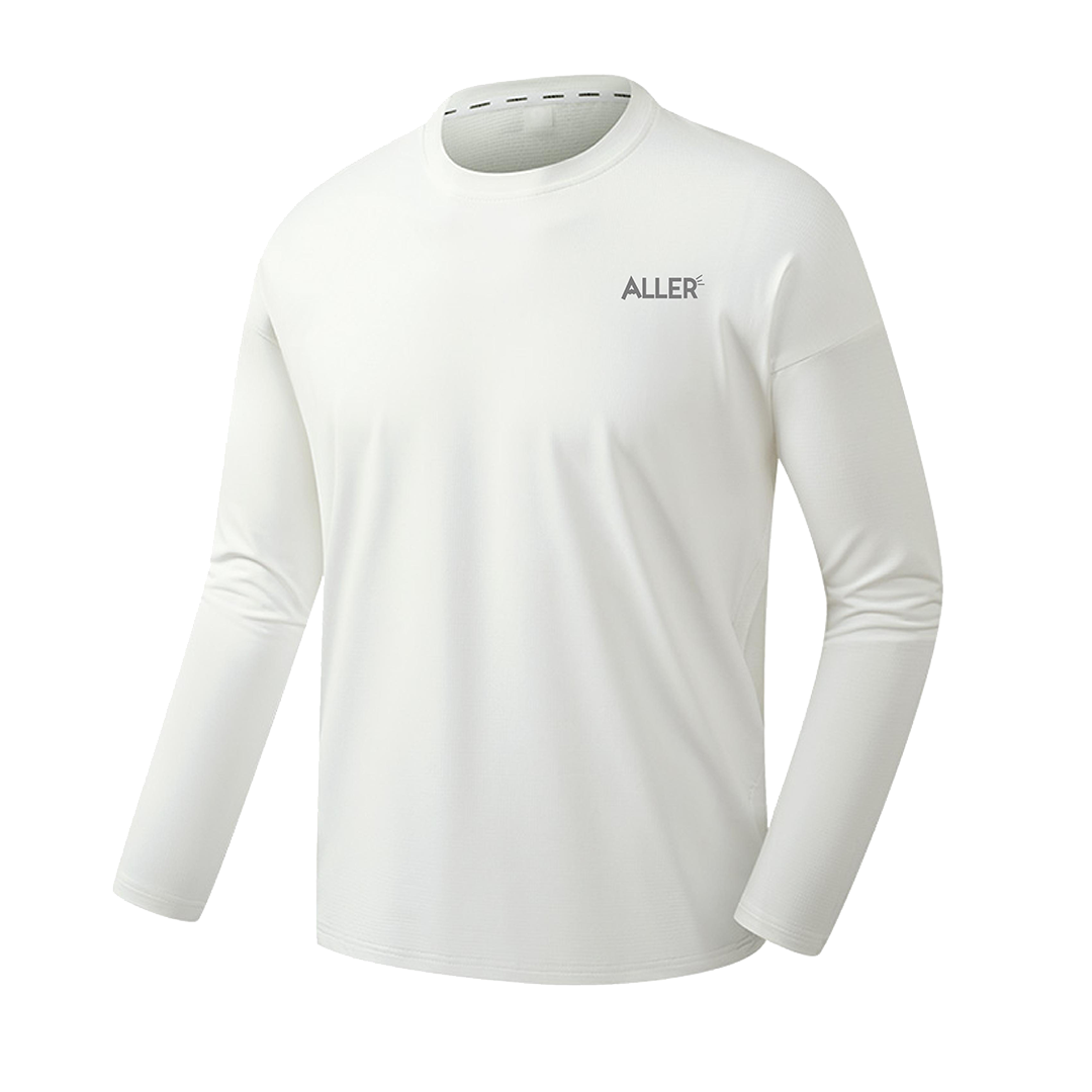 ALLER+ 刷毛鬆餅格保暖排汗衣 12AL8850