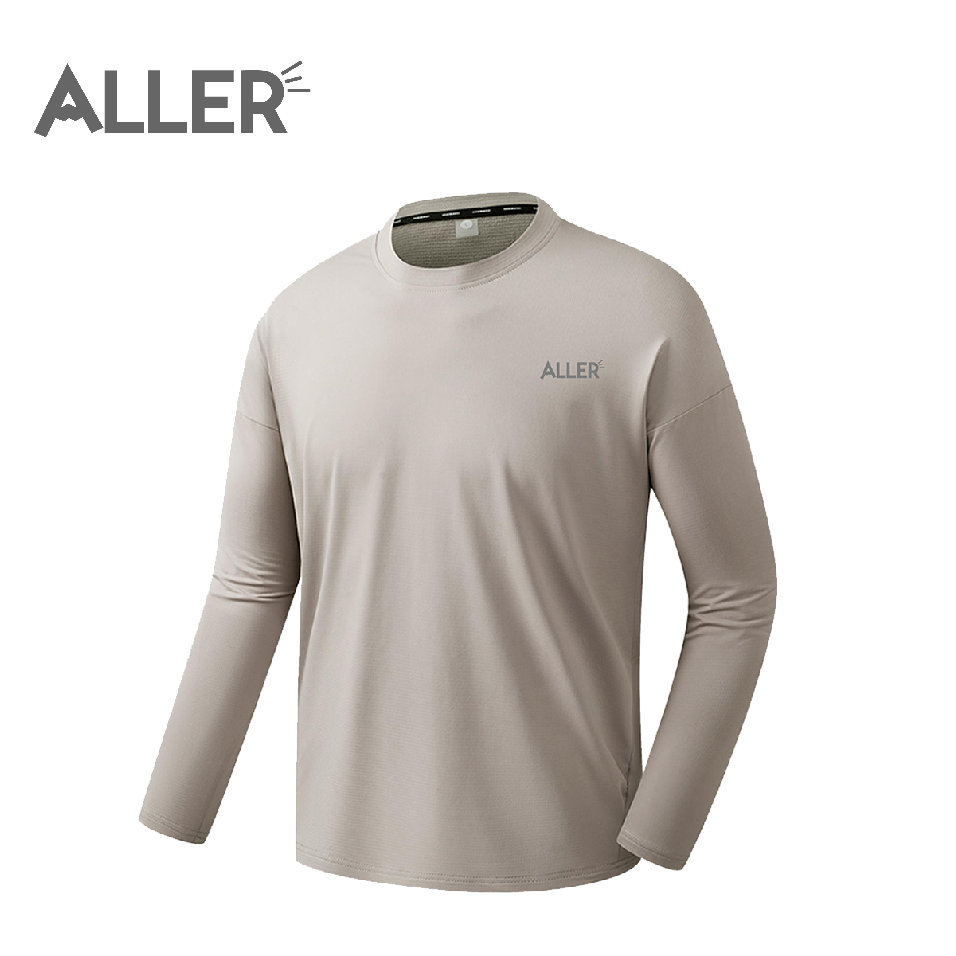 ALLER+ 刷毛鬆餅格保暖排汗衣 12AL8850