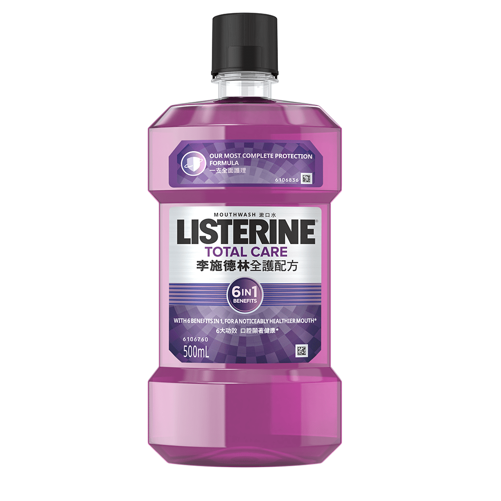 李施德林 - 【3支裝】全護配方漱口水 500毫升