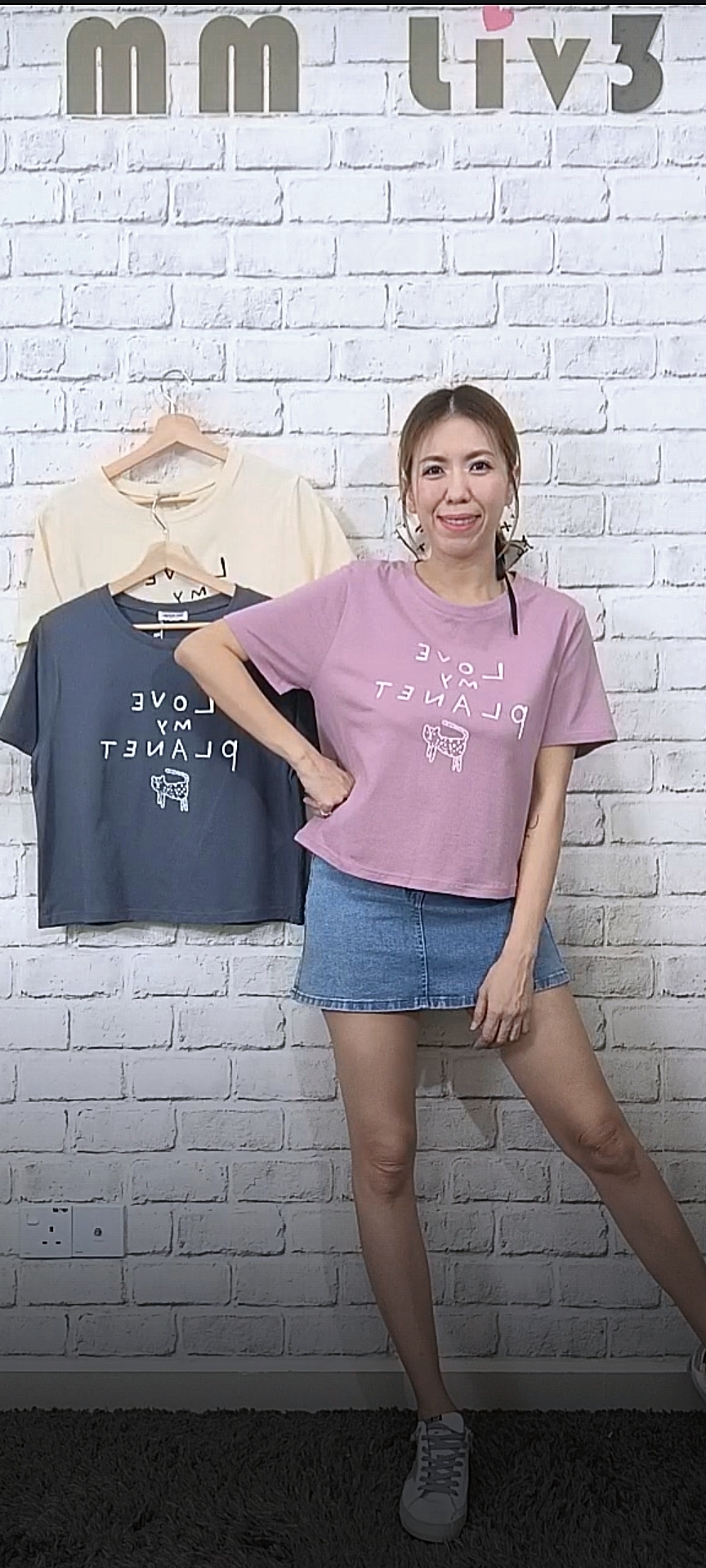 2377 RM69 🇰🇷Made in Korea 韓國LOVE MY PLANET 👉B:108cm👈