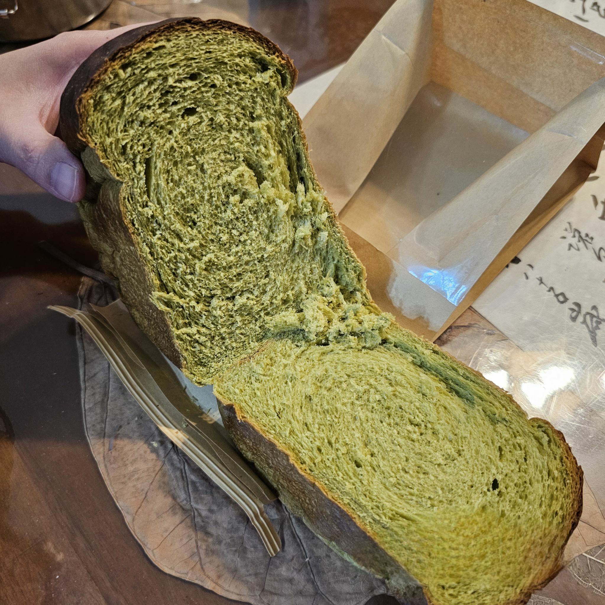 克菲爾抹茶生吐司